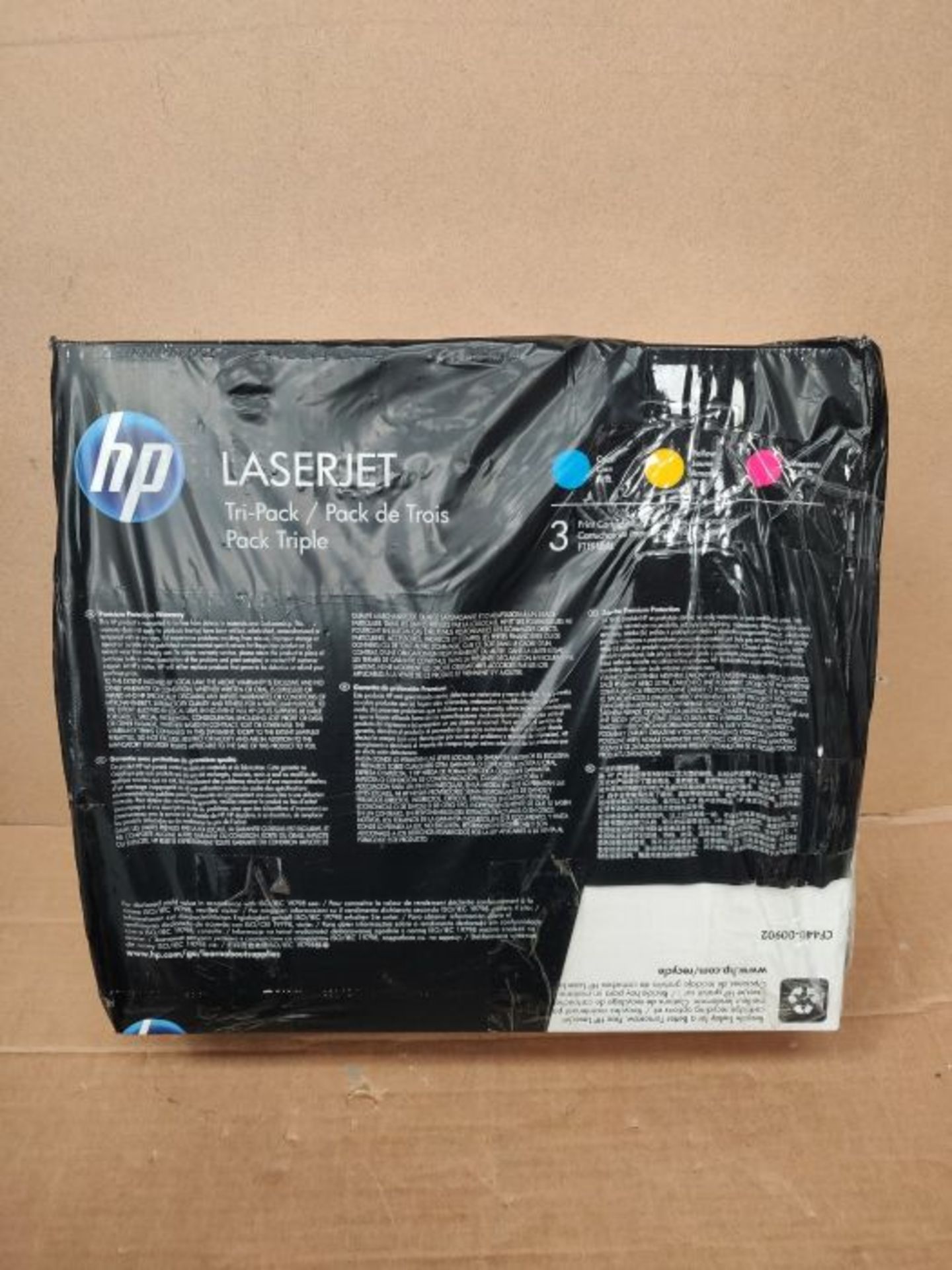 RRP £280.00 HP CF440AM 312A Original LaserJet Toner Cartridges, Cyan/Magenta/Yellow, Multipack - Image 2 of 2