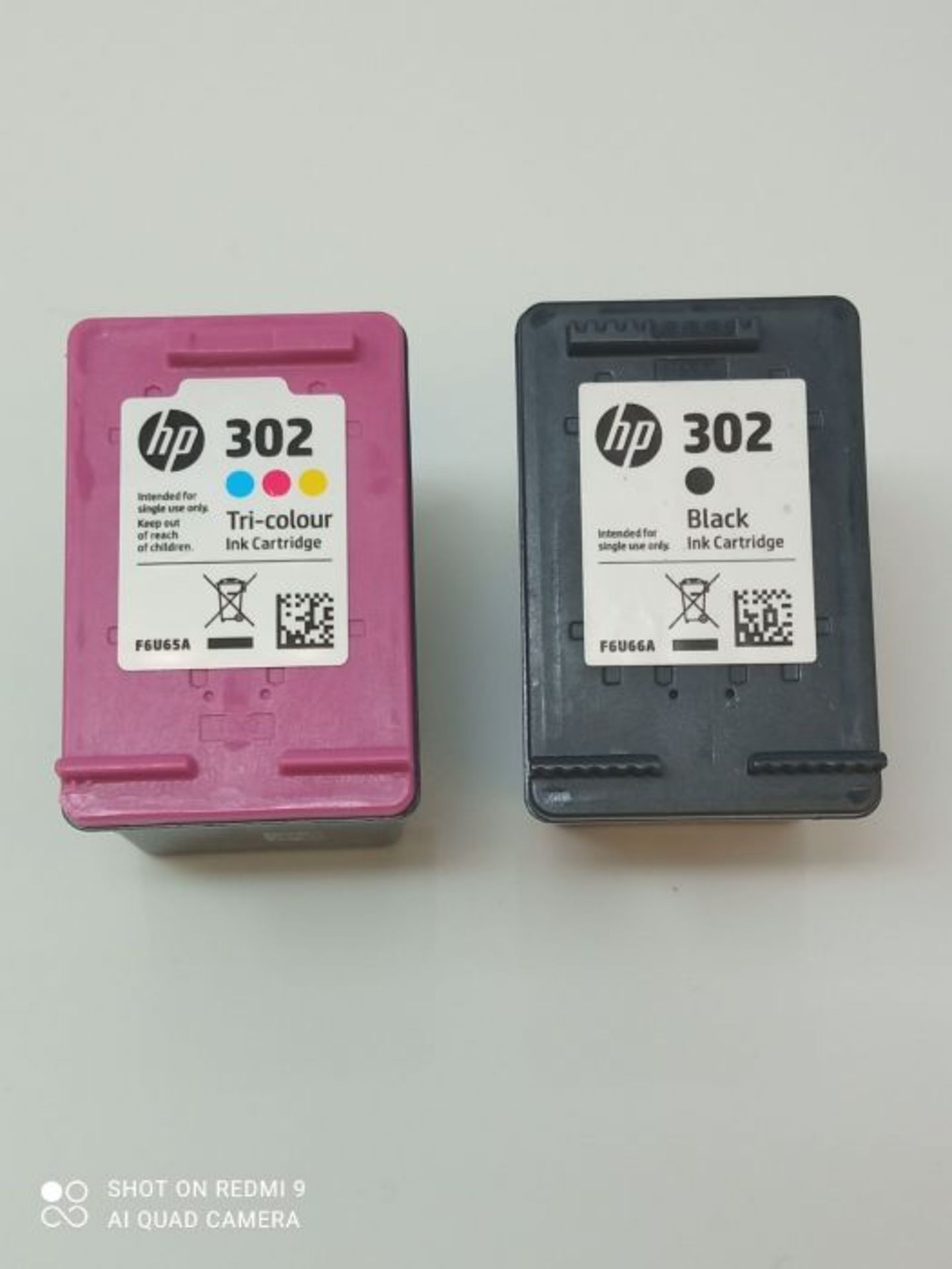 HP X4D37AE 302 Original Ink Cartridges, Black and Tri-colour, Multipack - Image 3 of 3