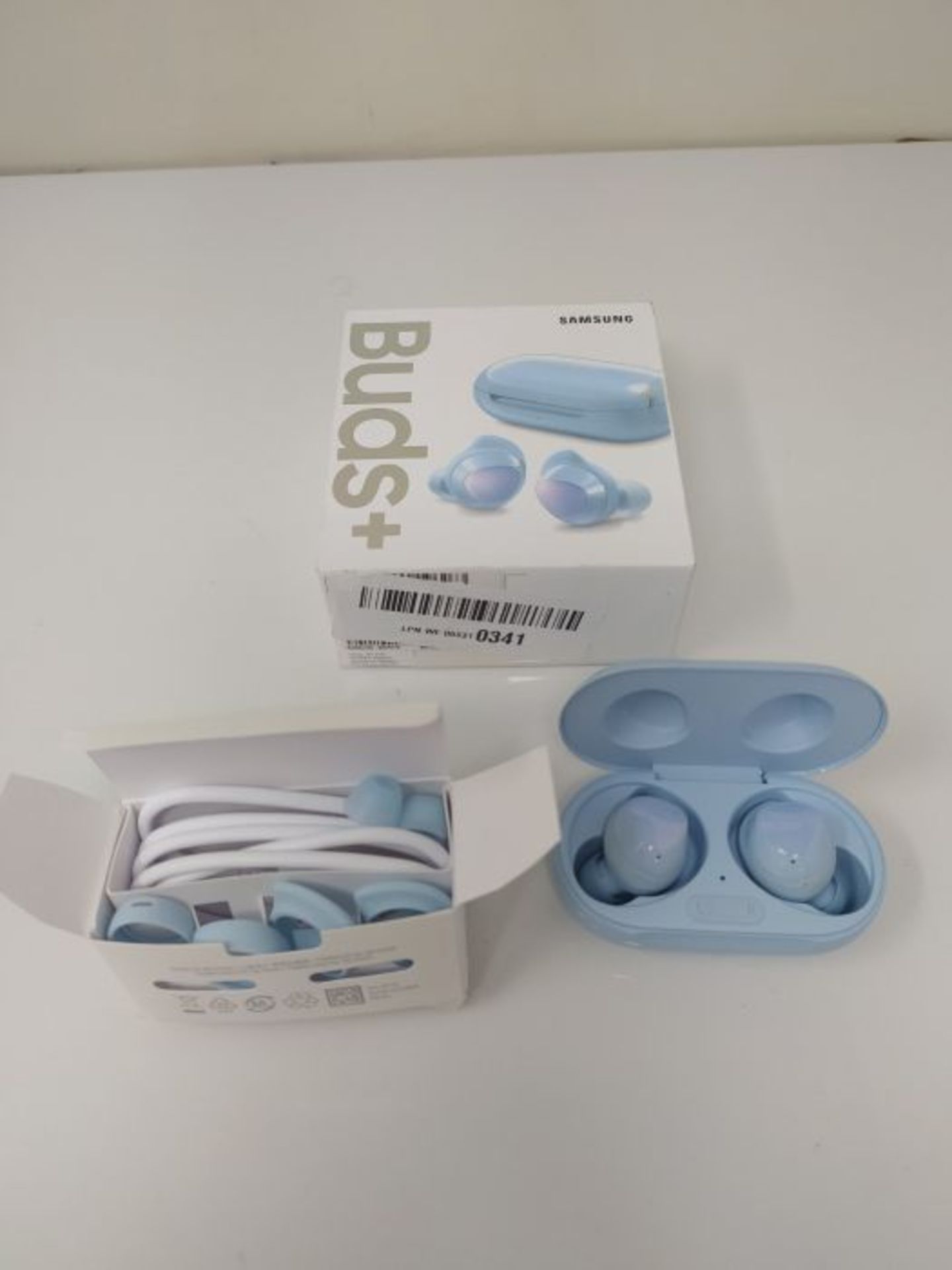 RRP £72.00 Samsung Galaxy Buds+ - Blue (UK Version) - Image 2 of 2