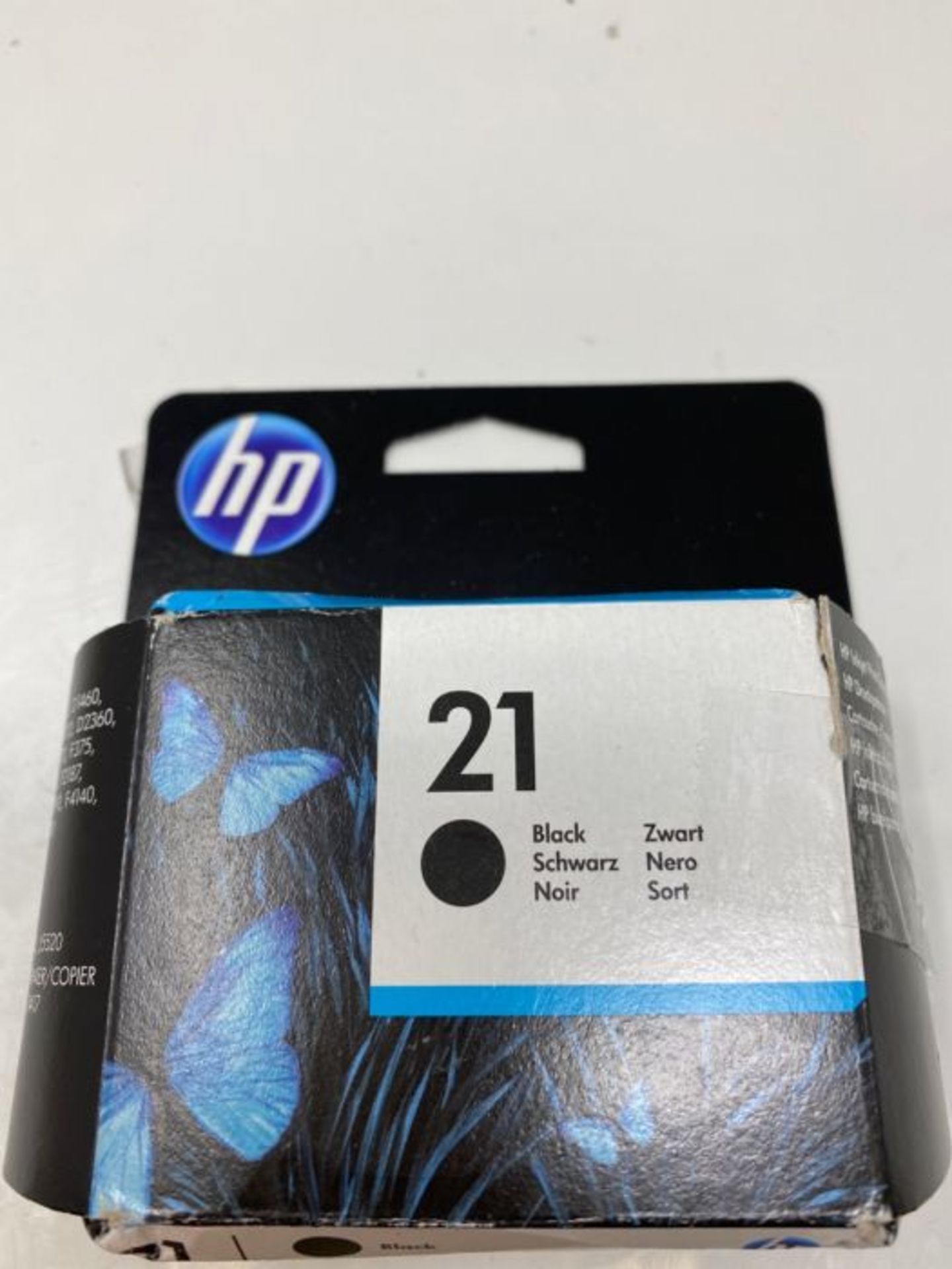 HP C9351AE 21 Original Ink Cartridge, Black, Single Pack - Image 2 of 2