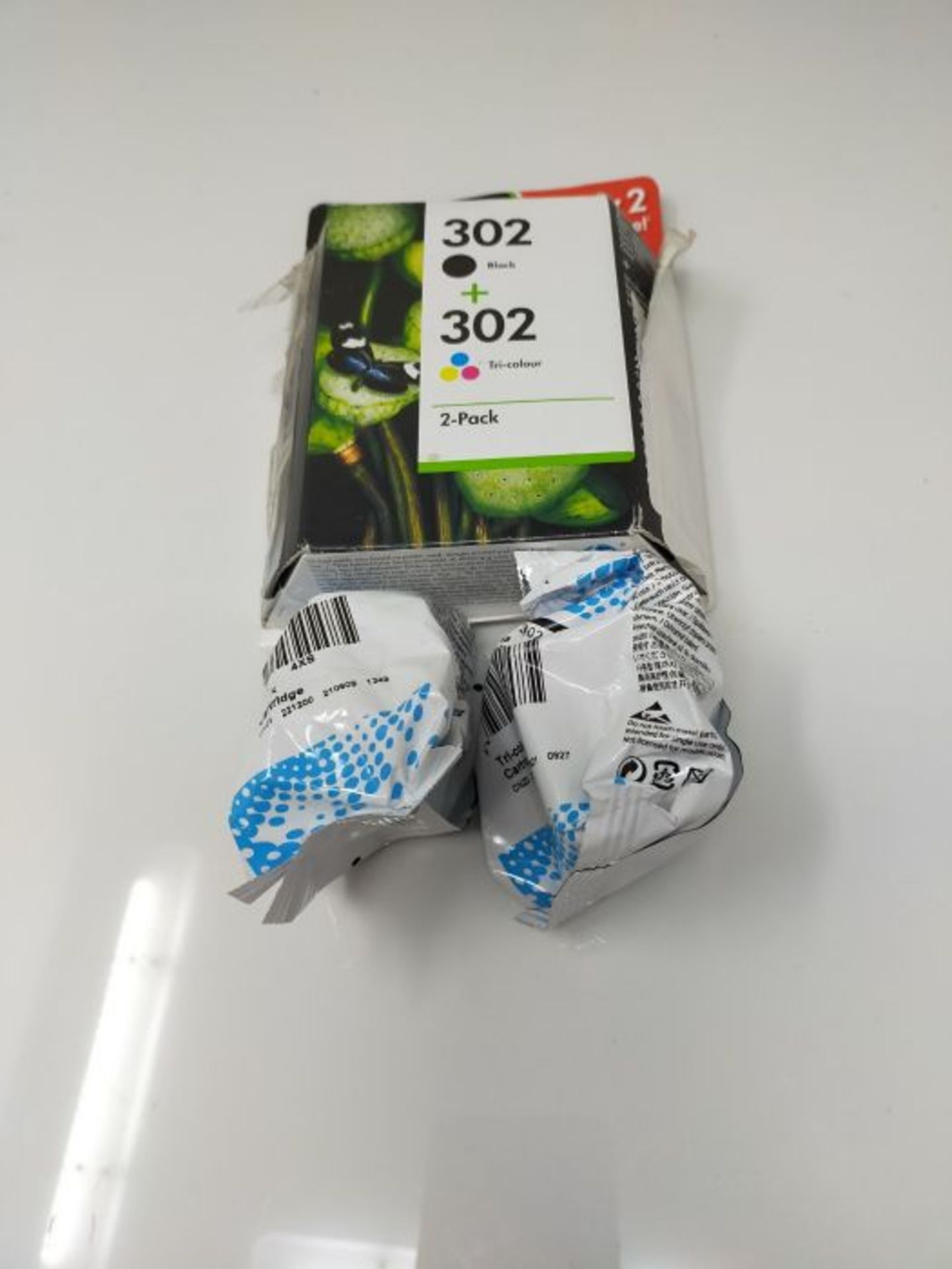 HP X4D37AE 302 Original Ink Cartridges, Black and Tri-colour, Multipack - Image 3 of 3