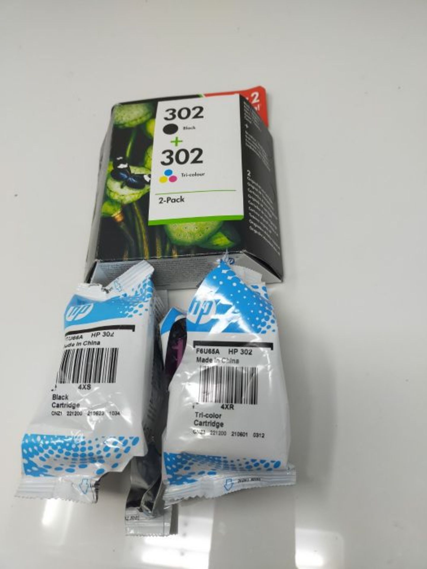 [CRACKED] HP X4D37AE 302 Original Ink Cartridges, Black and Tri-colour, Multipack - Image 3 of 3