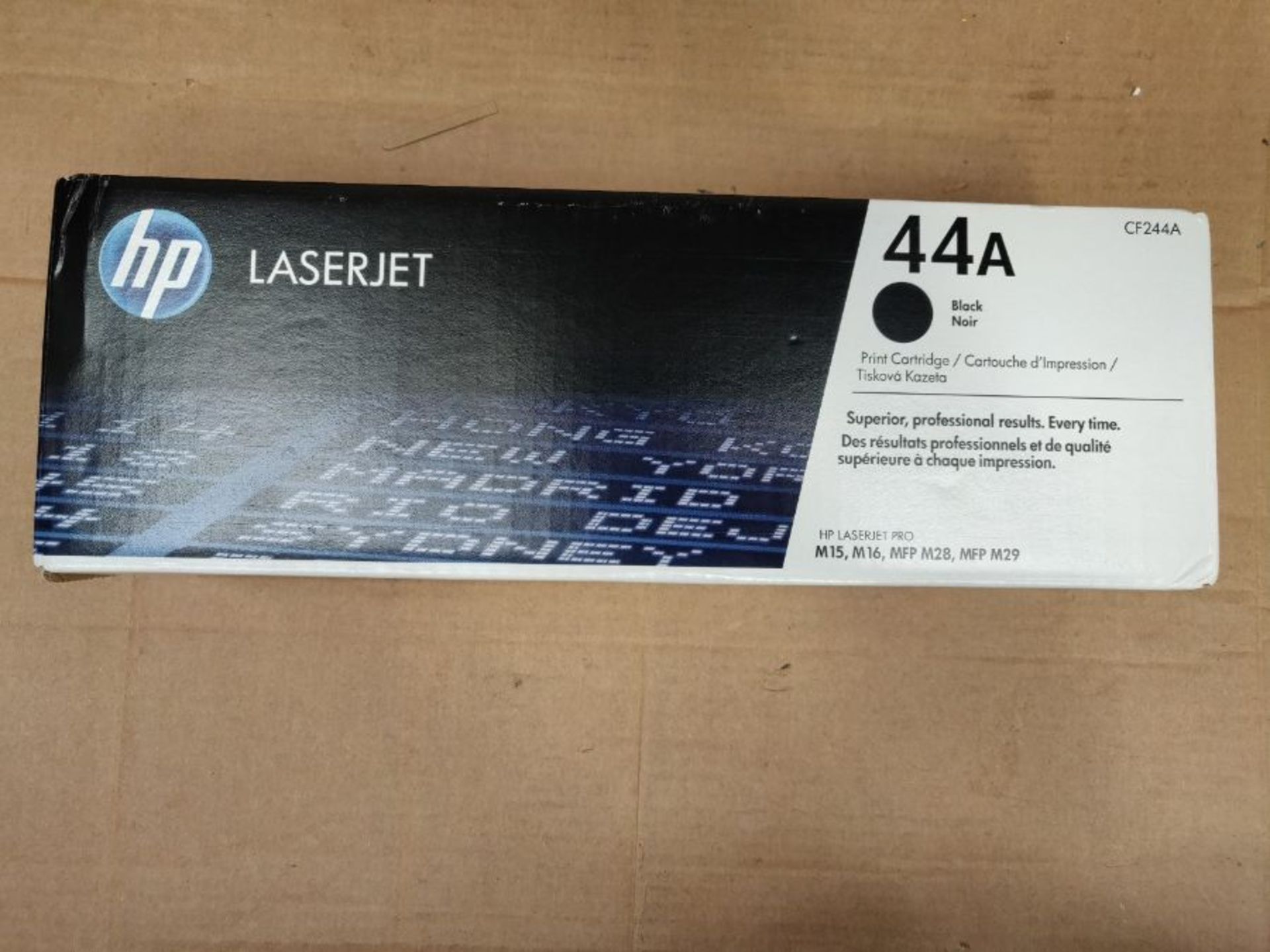 HP CF244A 44A Original Toner Cartridge, Black, Single Pack - Image 2 of 3