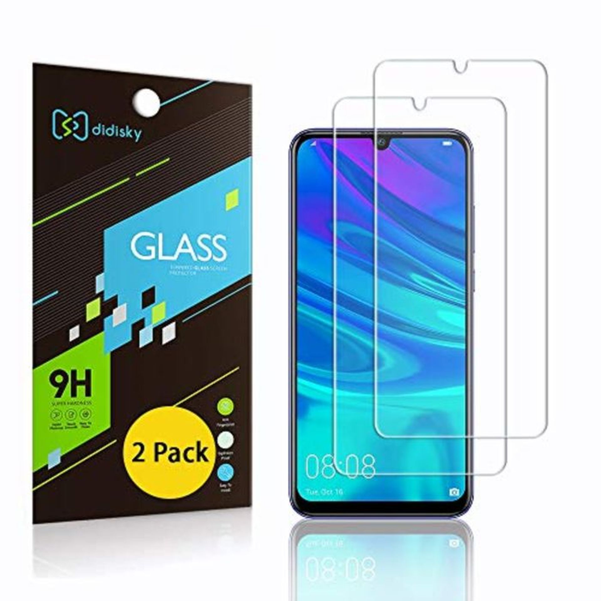 Didisky Tempered Glass Screen Protector for Huawei P Smart 2019/2020 / P Smart Plus 20