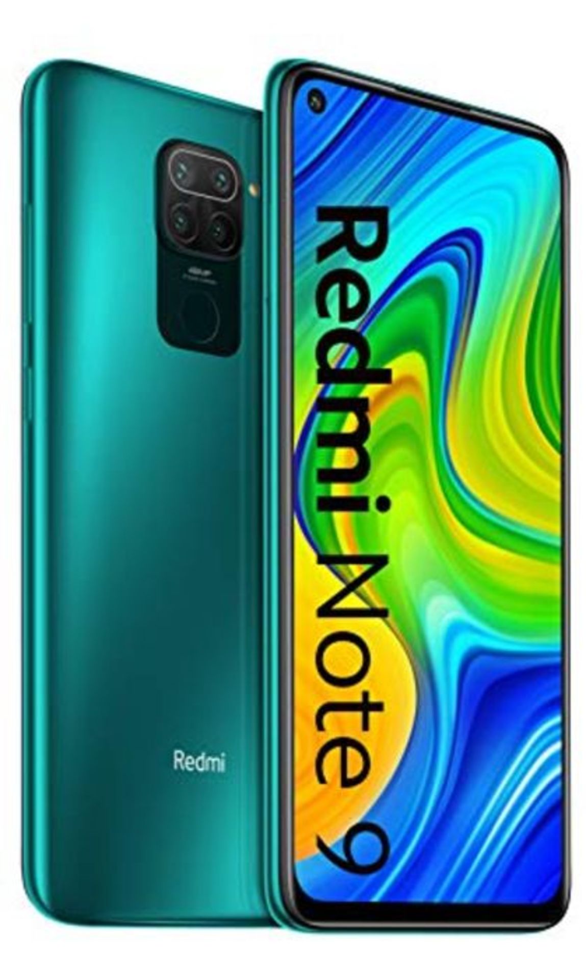 RRP £164.00 Xiaomi Redmi Note 9 4GB/128GB Forest Green (Official UK VERSION + 2 Year Full Xiaomi U