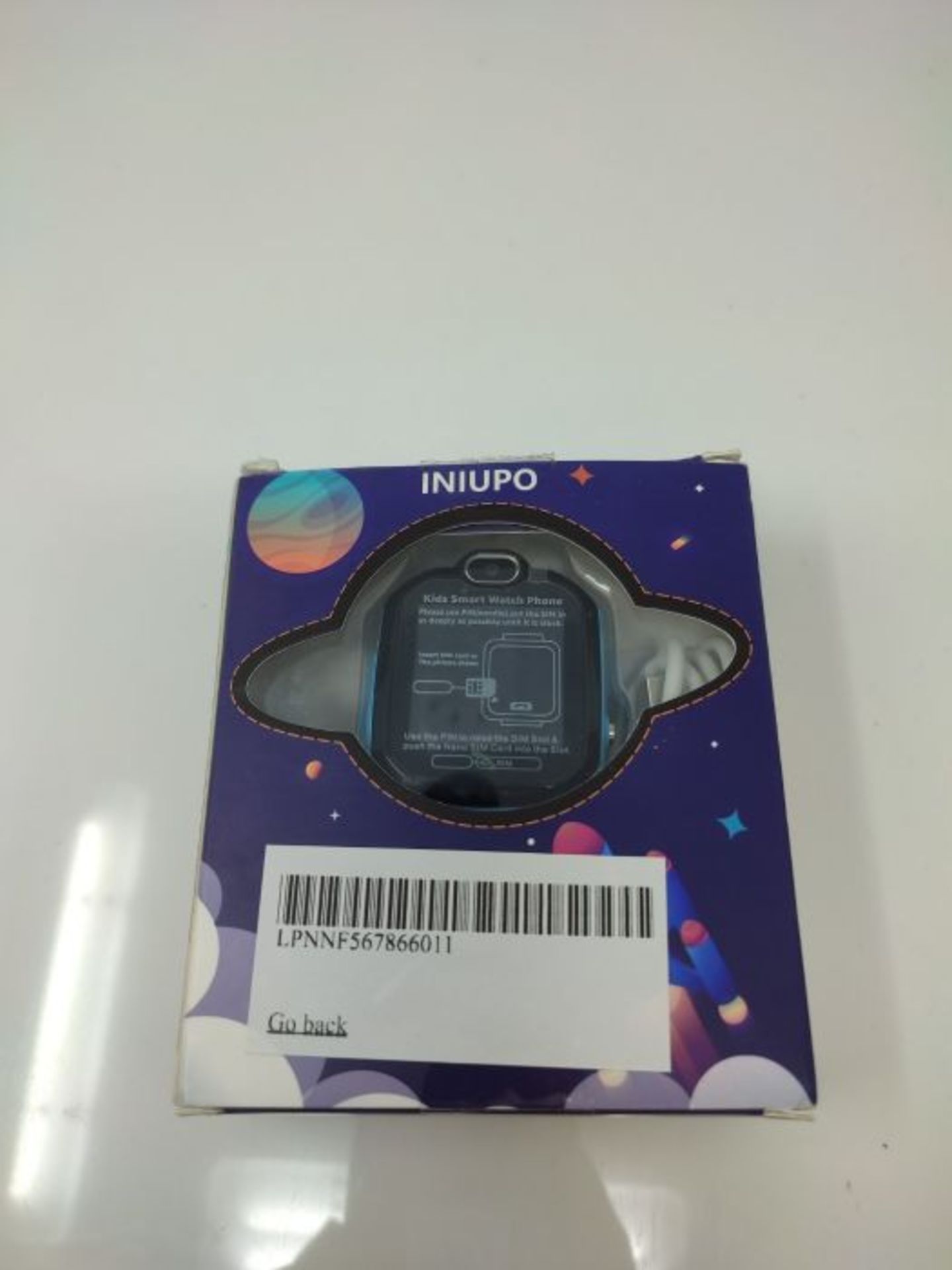 INIUPO Kids Smartwatch for Boys Girls Phone Game Smart Watch for kids Children Music P - Image 2 of 3