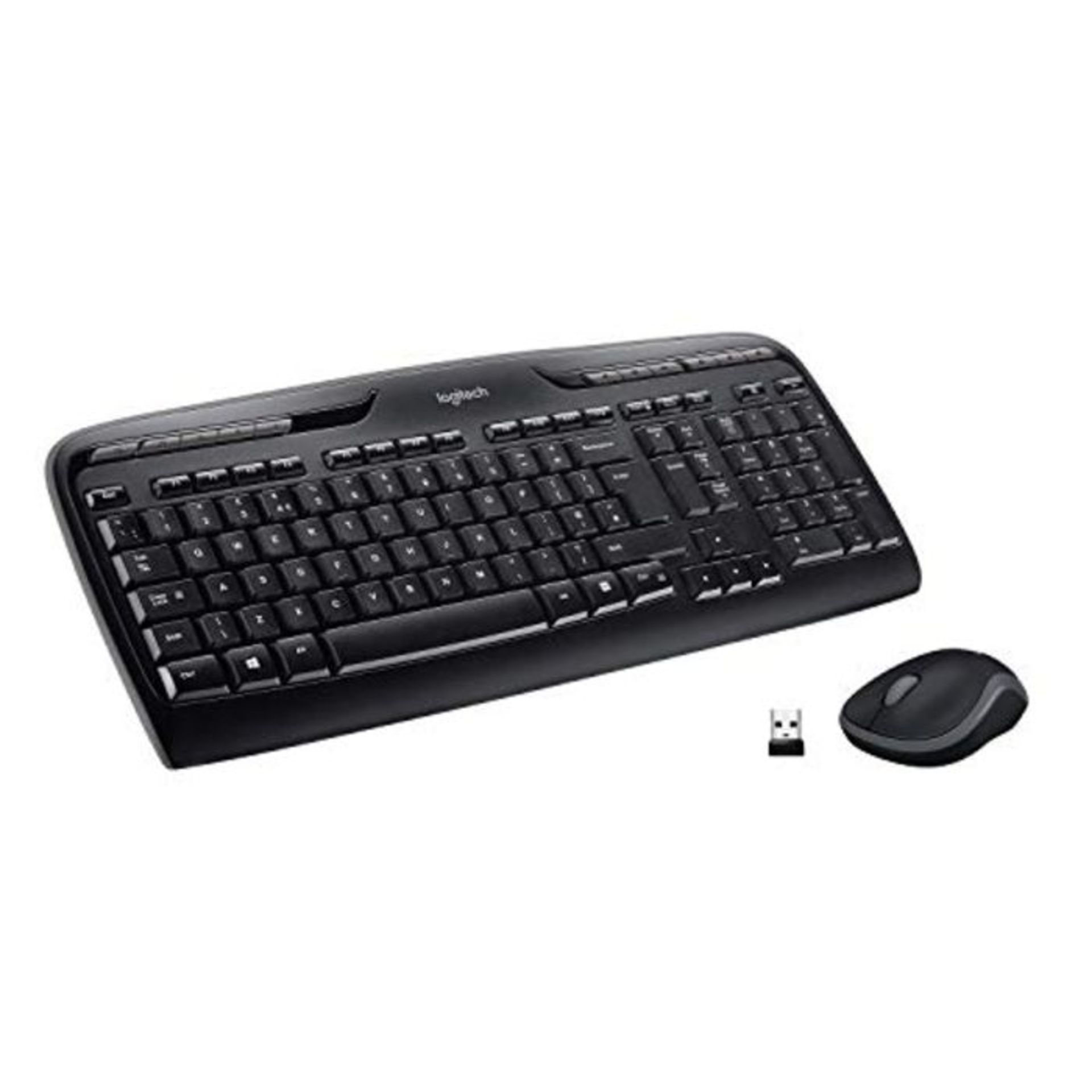 Logitech MK330 Wireless Keyboard and Mouse Combo for Windows, 2.4 GHz Wireless with US