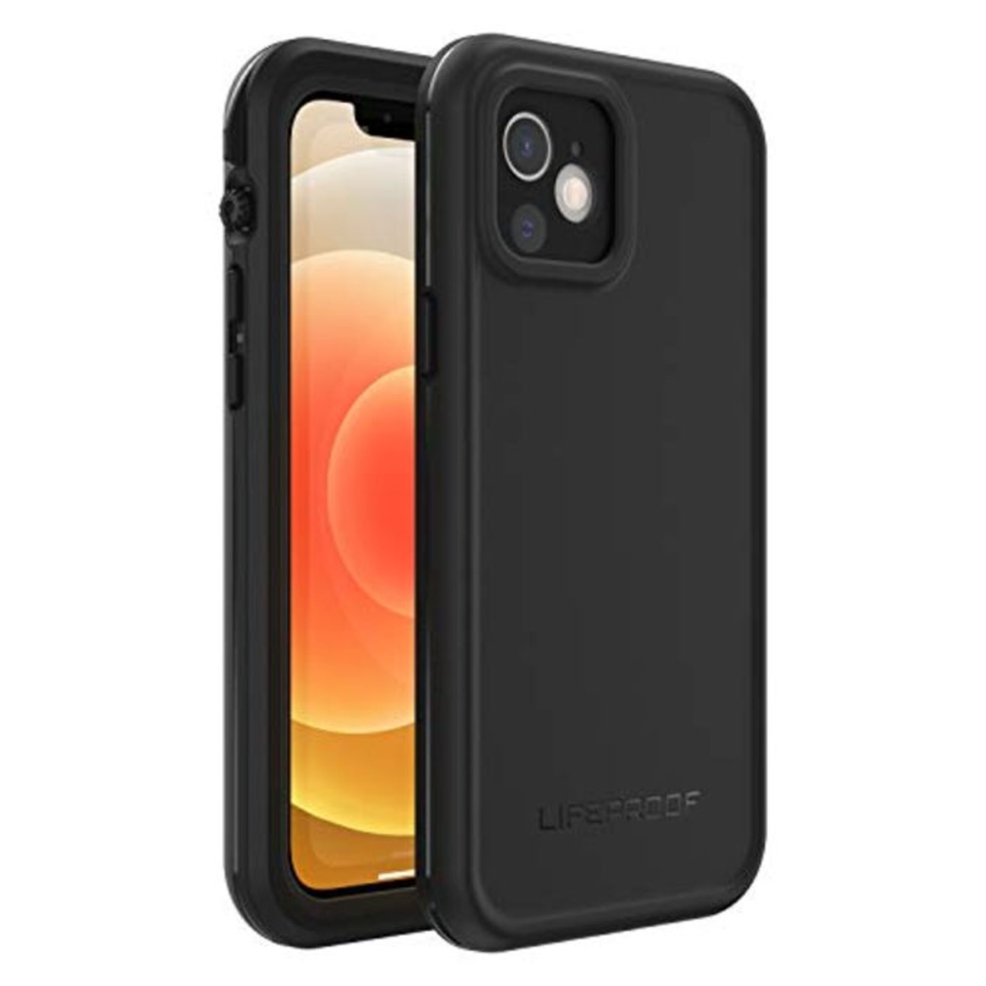 RRP £69.00 LifeProof for iPhone 12, Waterproof Drop Protective Case, Fre Series, Black