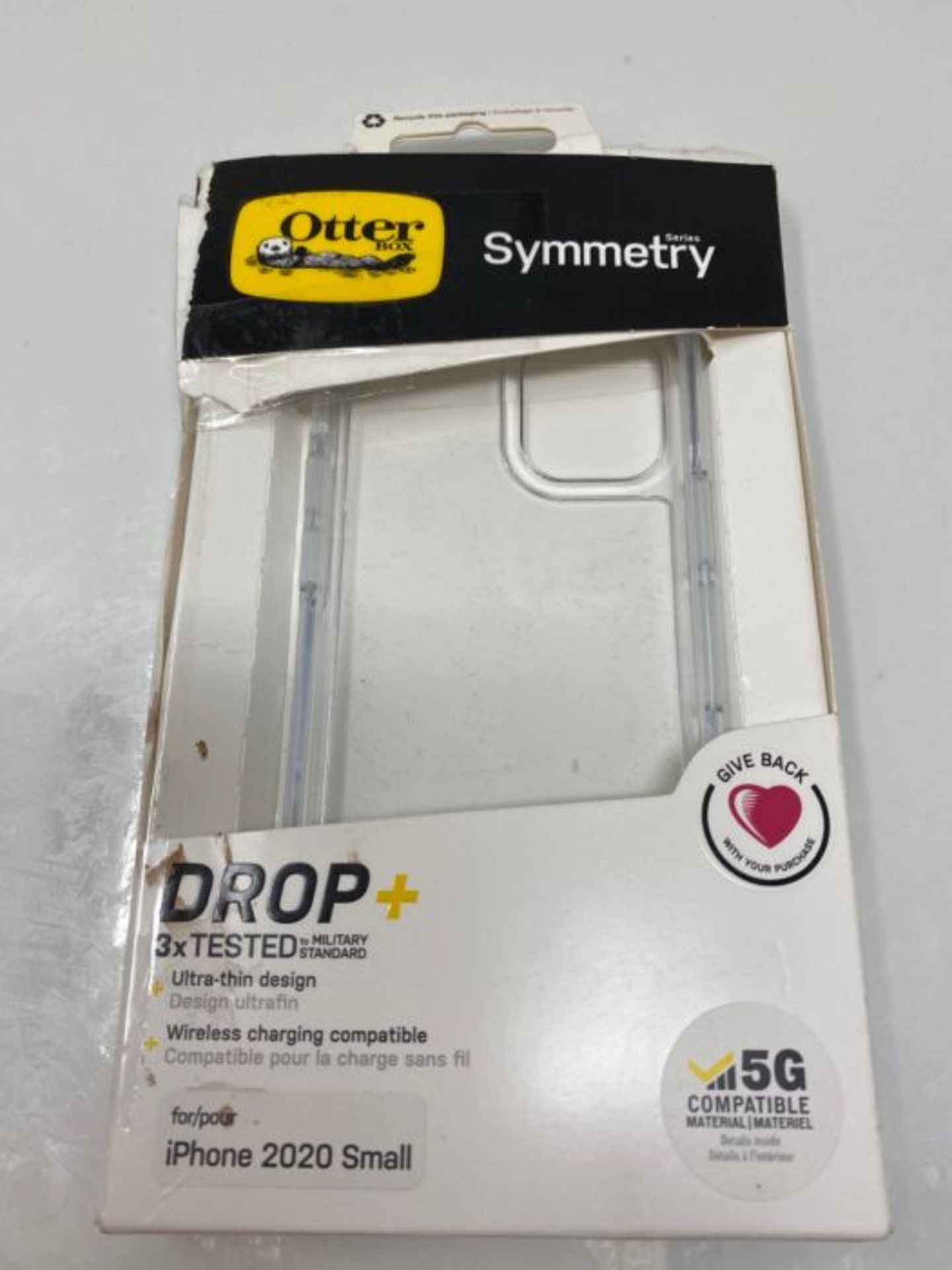 OtterBox Symmetry Clear Series, Clear Confidence for Apple iPhone 12 Mini - Clear - Image 2 of 2