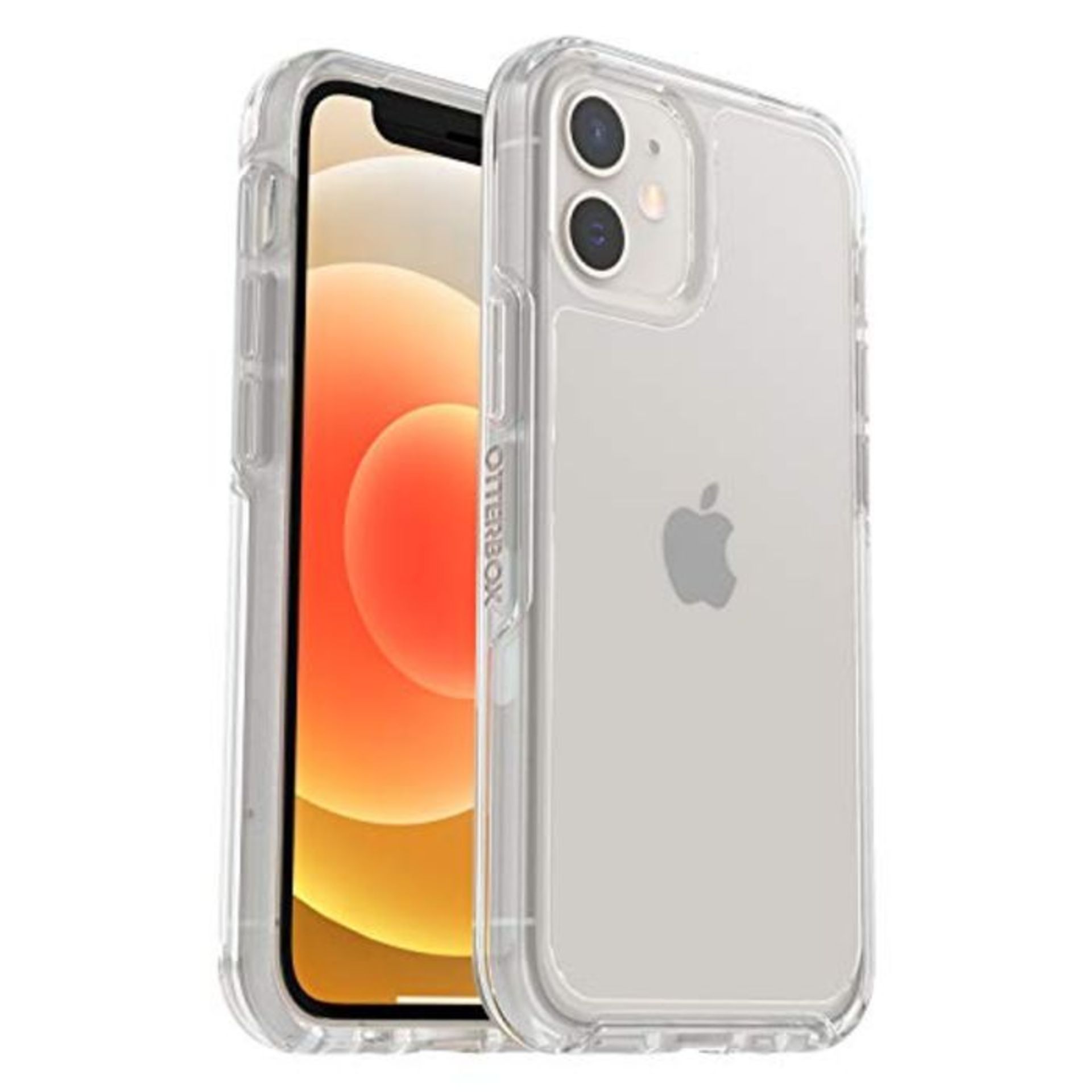 OtterBox Symmetry Clear Series, Clear Confidence for Apple iPhone 12 Mini - Clear