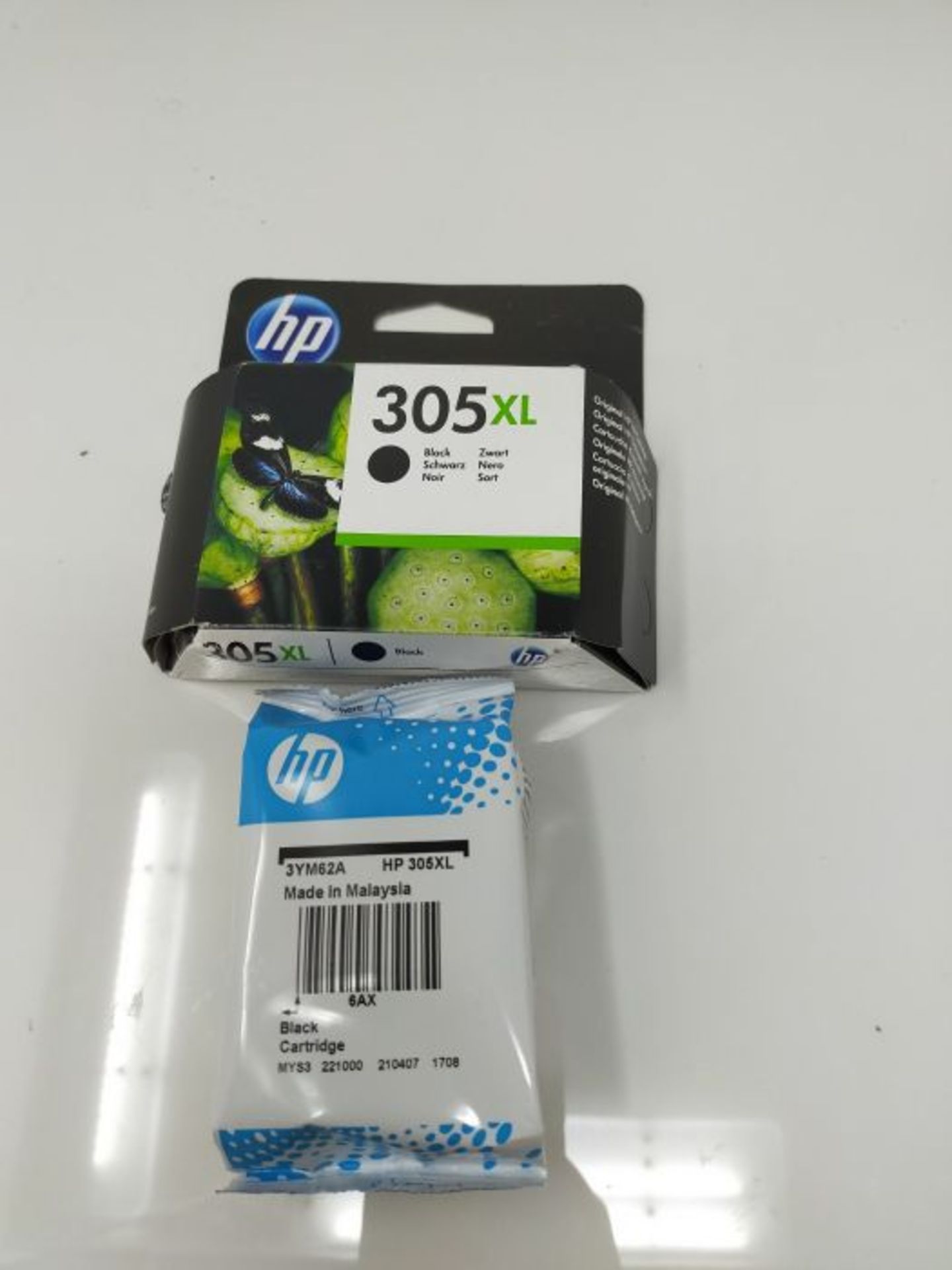 HP 3YM62AE 305XL High Yield Original Ink Cartridge, Black, Single Pack - Image 3 of 3