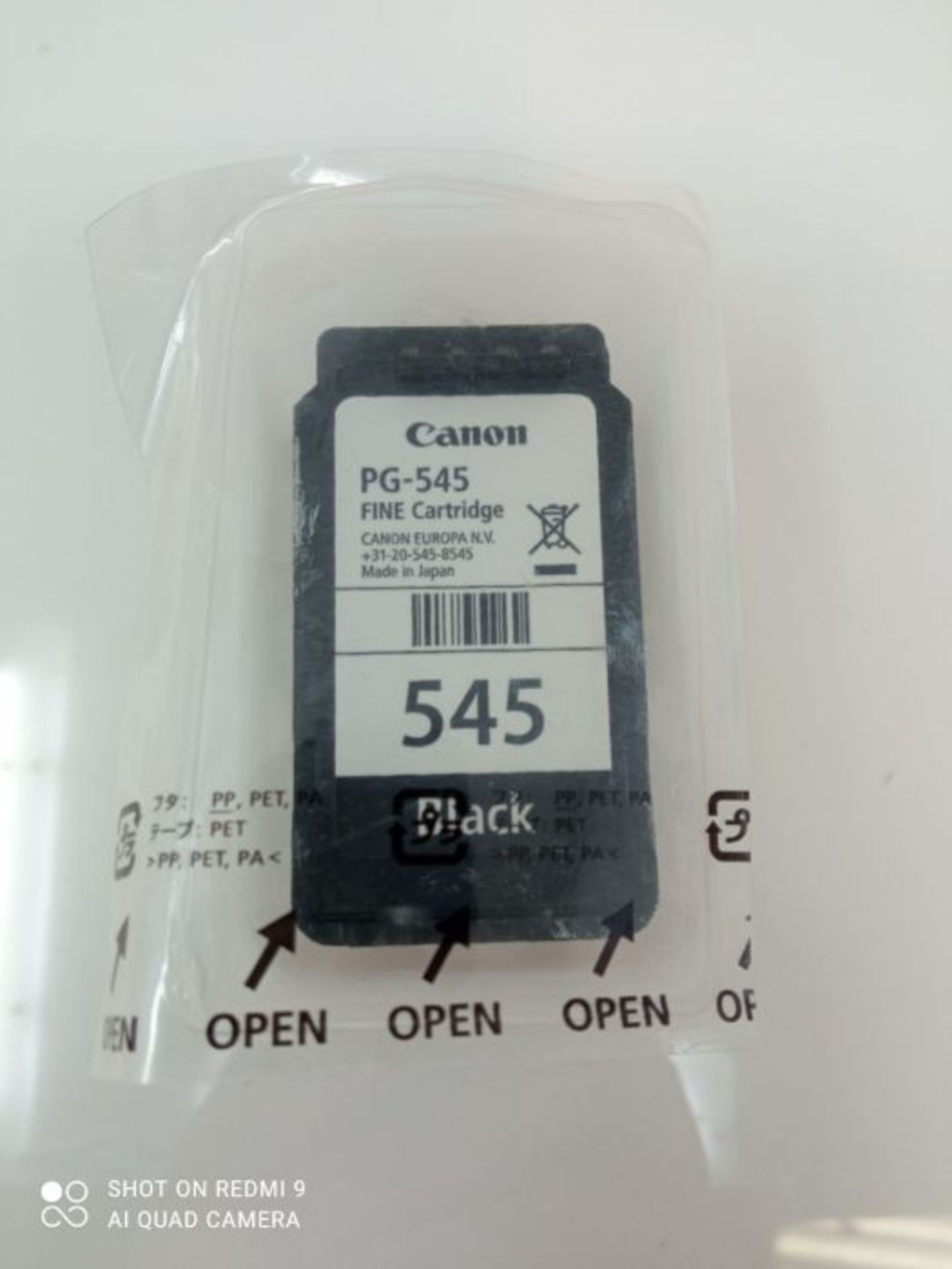 Canon Original PG-545 Black ink cartridge - Image 3 of 3