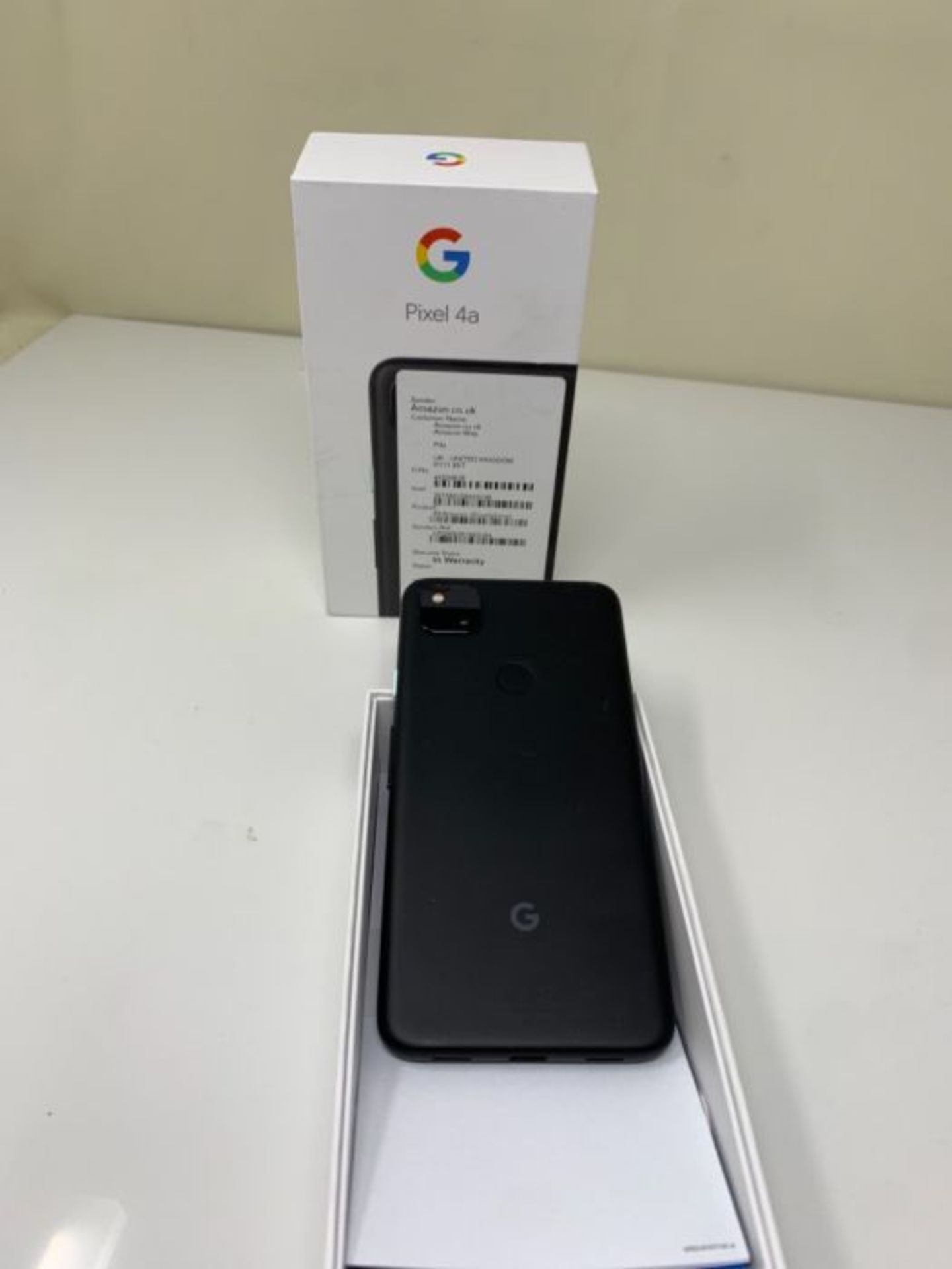 RRP £299.00 SIM Free Google Pixel 4a 128GB Mobile Phone, Just Black - SIM Free Unlocked Smartphone - Image 3 of 3