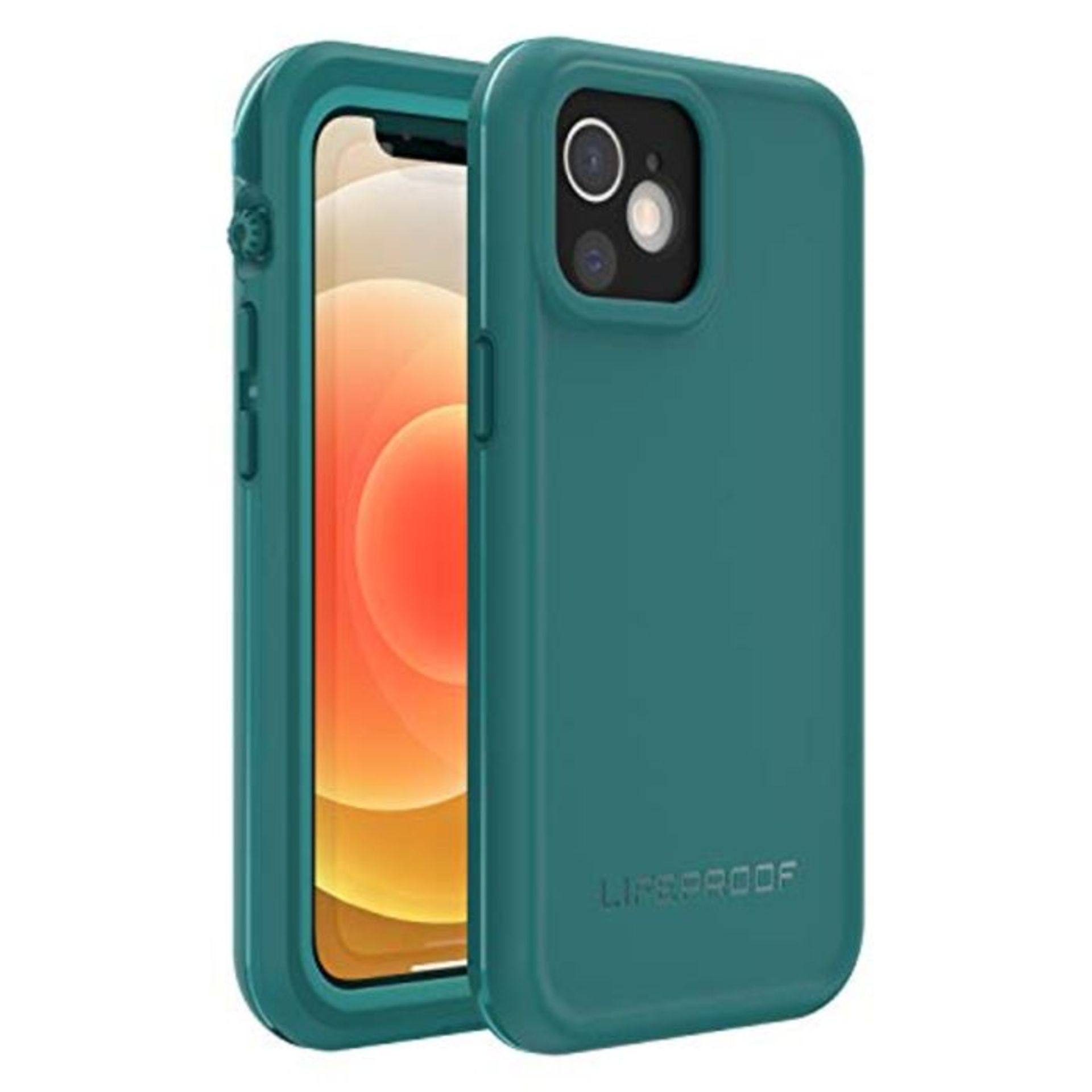 RRP £63.00 LifeProof for iPhone 12 mini, Waterproof Drop Protective Case, Fre Series, Blue