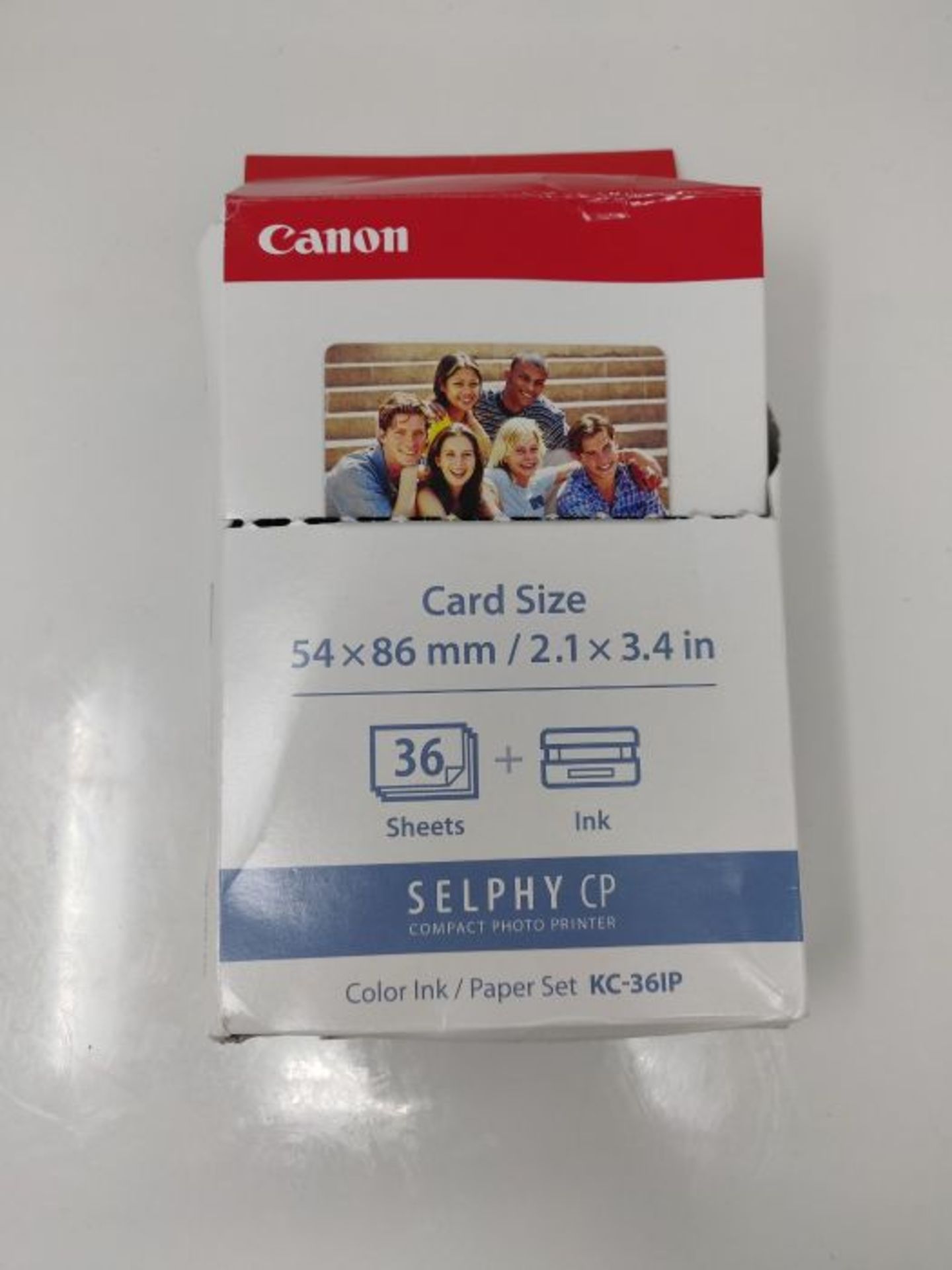 Canon 7739A001AH - KC-36IP - INK/CARD - 36 PCS. - Image 2 of 3