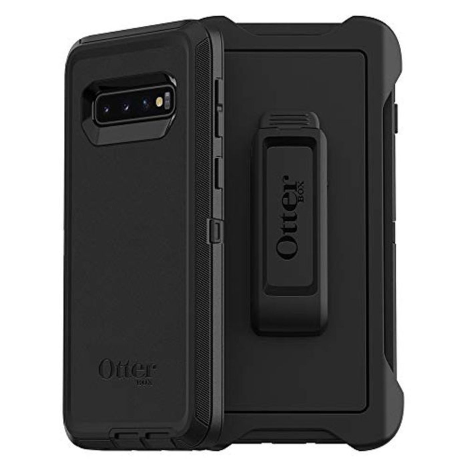 OtterBox for Samsung Galaxy S10, Superior Rugged Protective Case, Defender Series, Bla