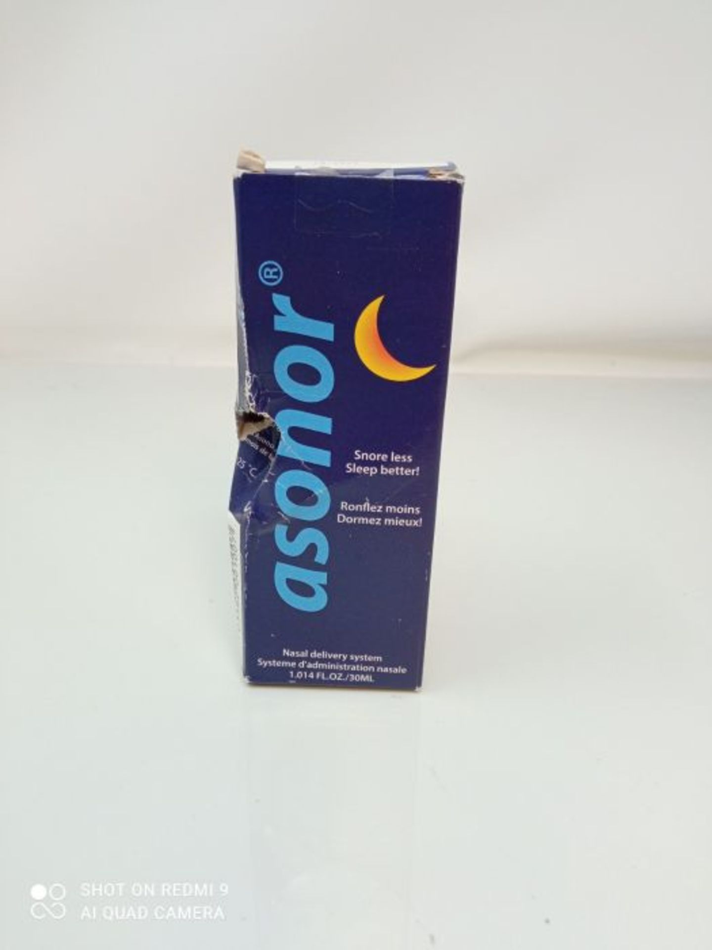 Asonor Snoring Nasal Spray (30ml)  Effective Snore Stopper Drops for Better Sleep ? - Image 3 of 3