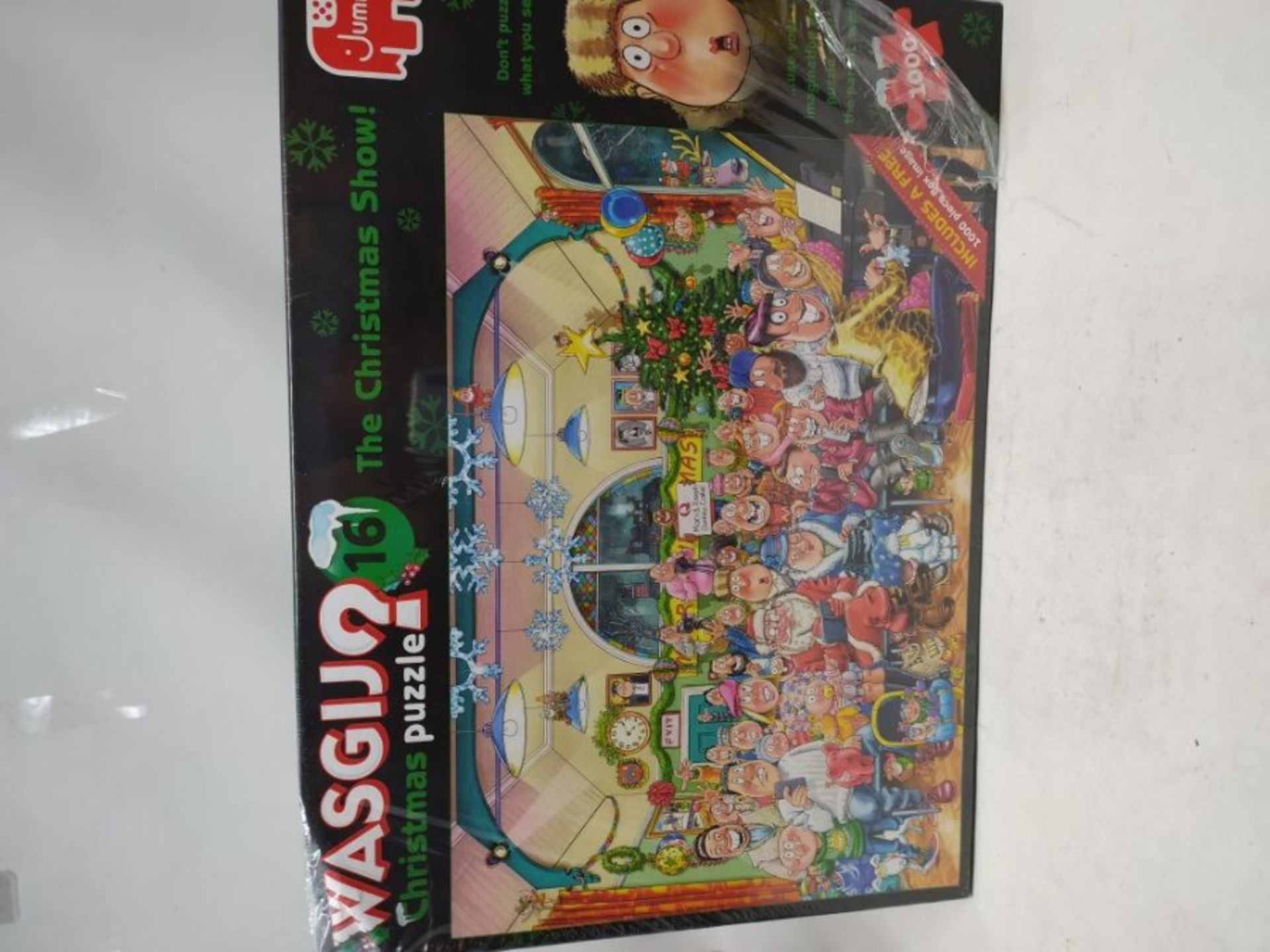 Jumbo, Wasgij, Original 16 - The Christmas Show, Jigsaw Puzzles for Adults, 1,000 piec - Image 2 of 2