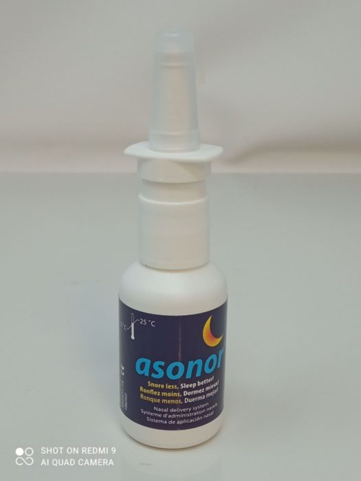 Asonor Snoring Nasal Spray (30ml)  Effective Snore Stopper Drops for Better Sleep ? - Image 2 of 3