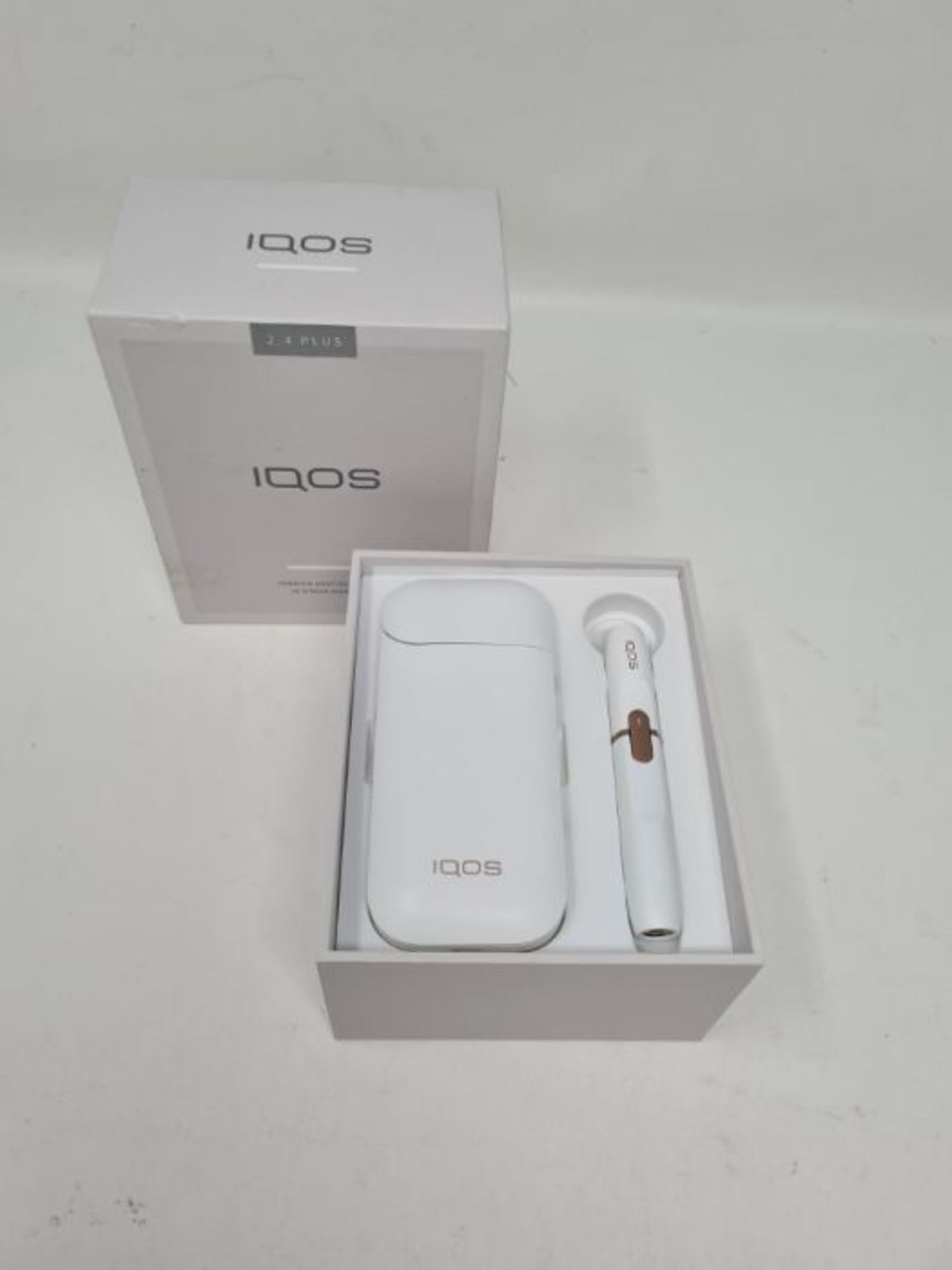 IQOS 2.4 Plus Kit, White (Heat Not Burn technology)