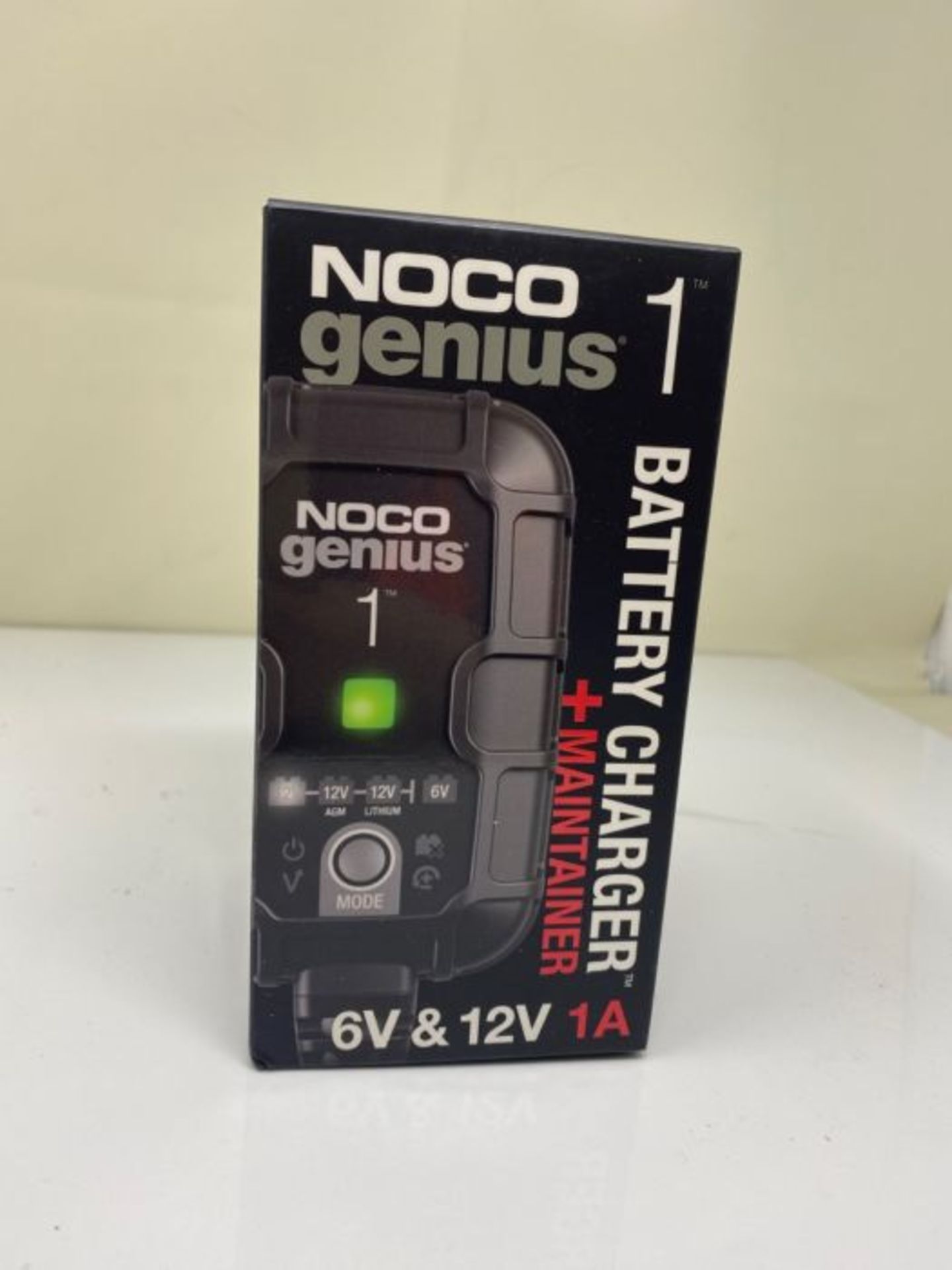 NOCO GENIUS1UK, 1-Amp Fully-Automatic Smart Charger, 6V And 12V Battery Charging Units - Bild 2 aus 3