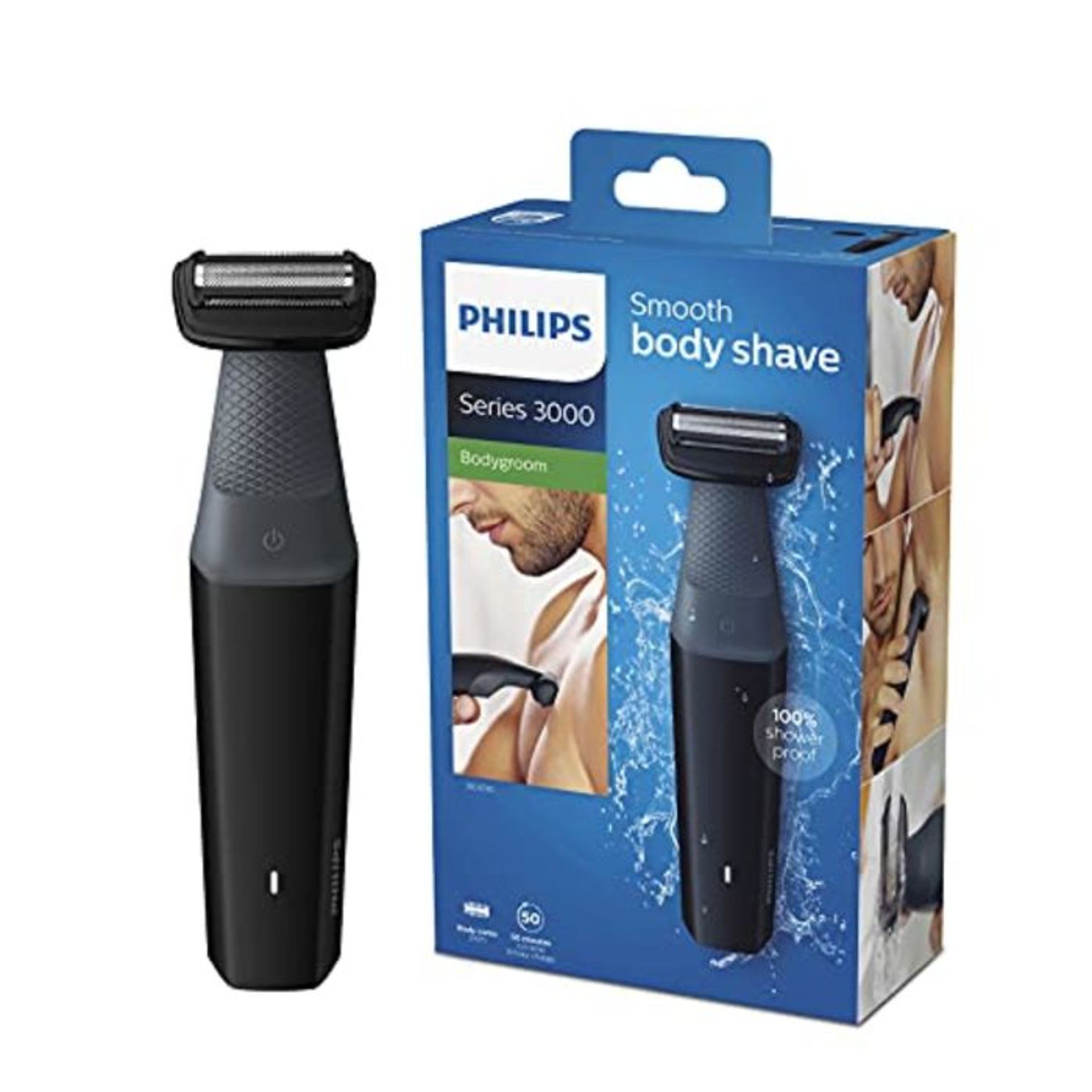 Philips Series 3000 Showerproof Body Groomer with Skin Comfort System - BG3010/13