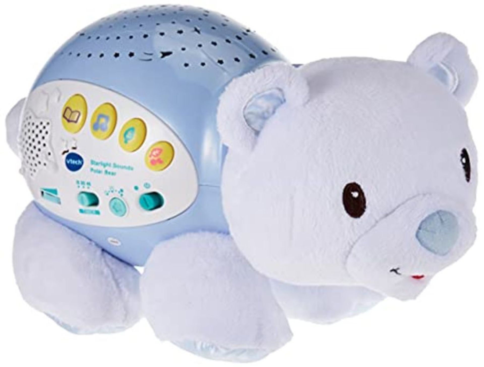 VTech Little Friendlies Starlight Sounds Bear, Soothing Baby Nighlight, Musical Toy wi