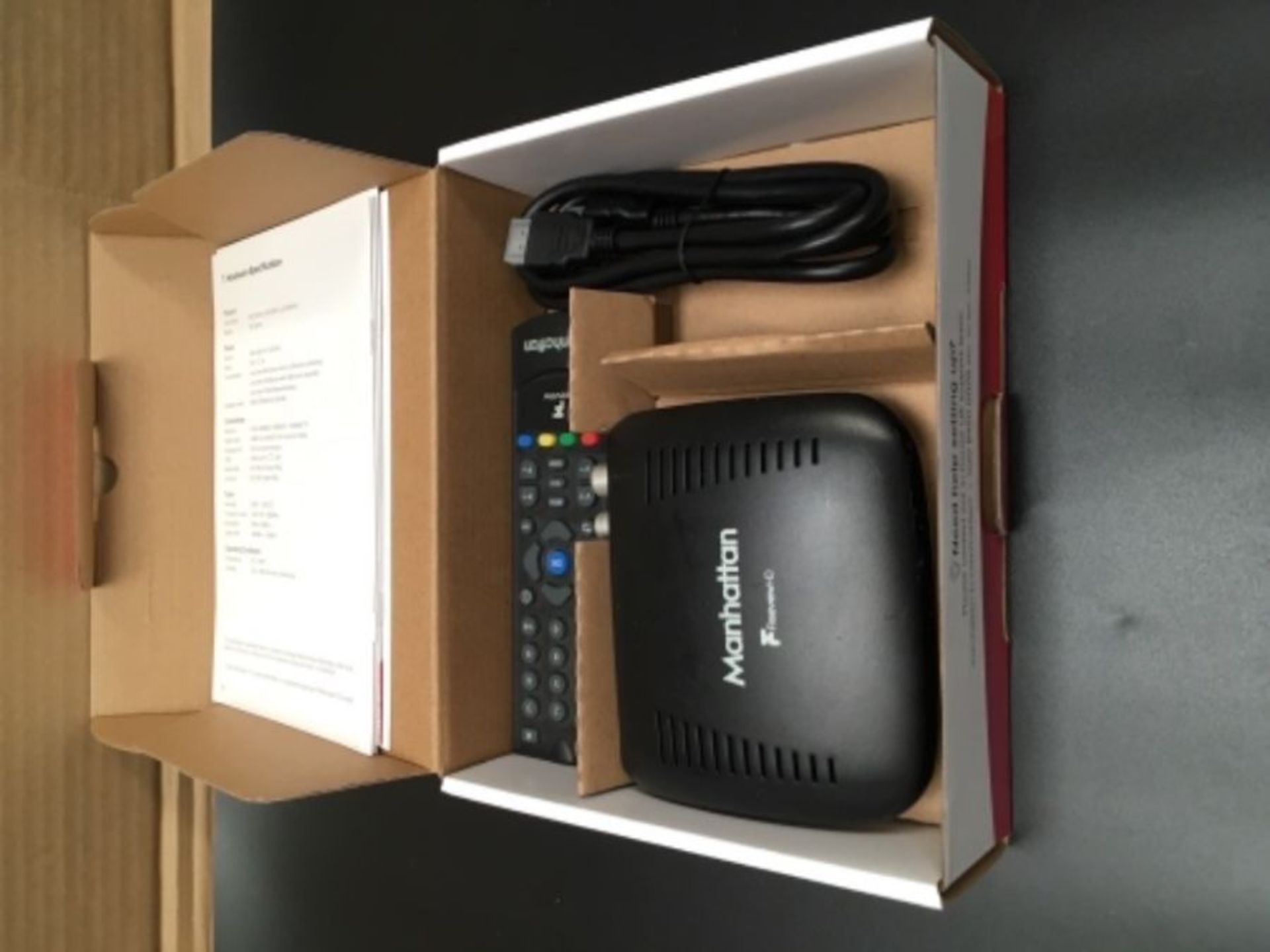 Manhattan T1 Freeview HD Box, Black - Image 2 of 2