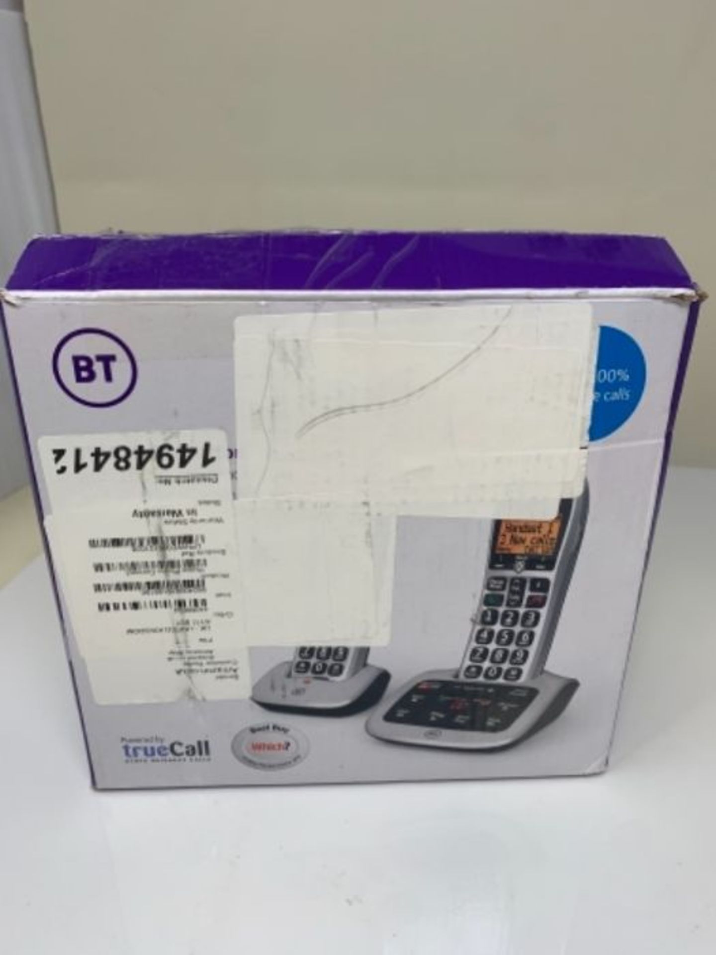 RRP £59.00 BT 4600 Big Button Advanced Call Blocker Home Phone with Answer Machine (Twin Handset - Image 2 of 3
