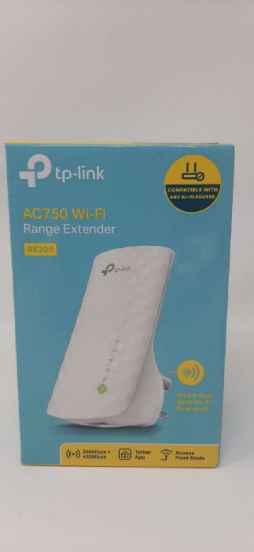 TP LINK AC750 WALL-PLUG DUALBAND RANGE E