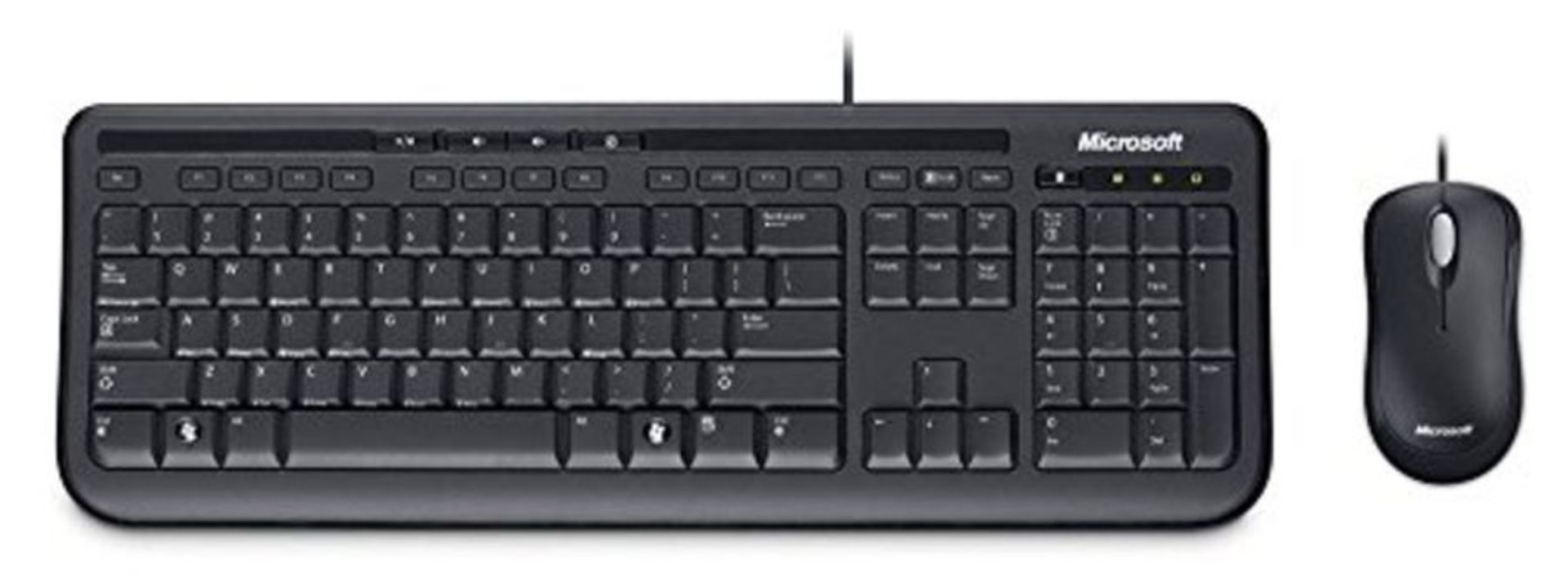 Microsoft Wired Desktop 600 for Business Keyboard - Black