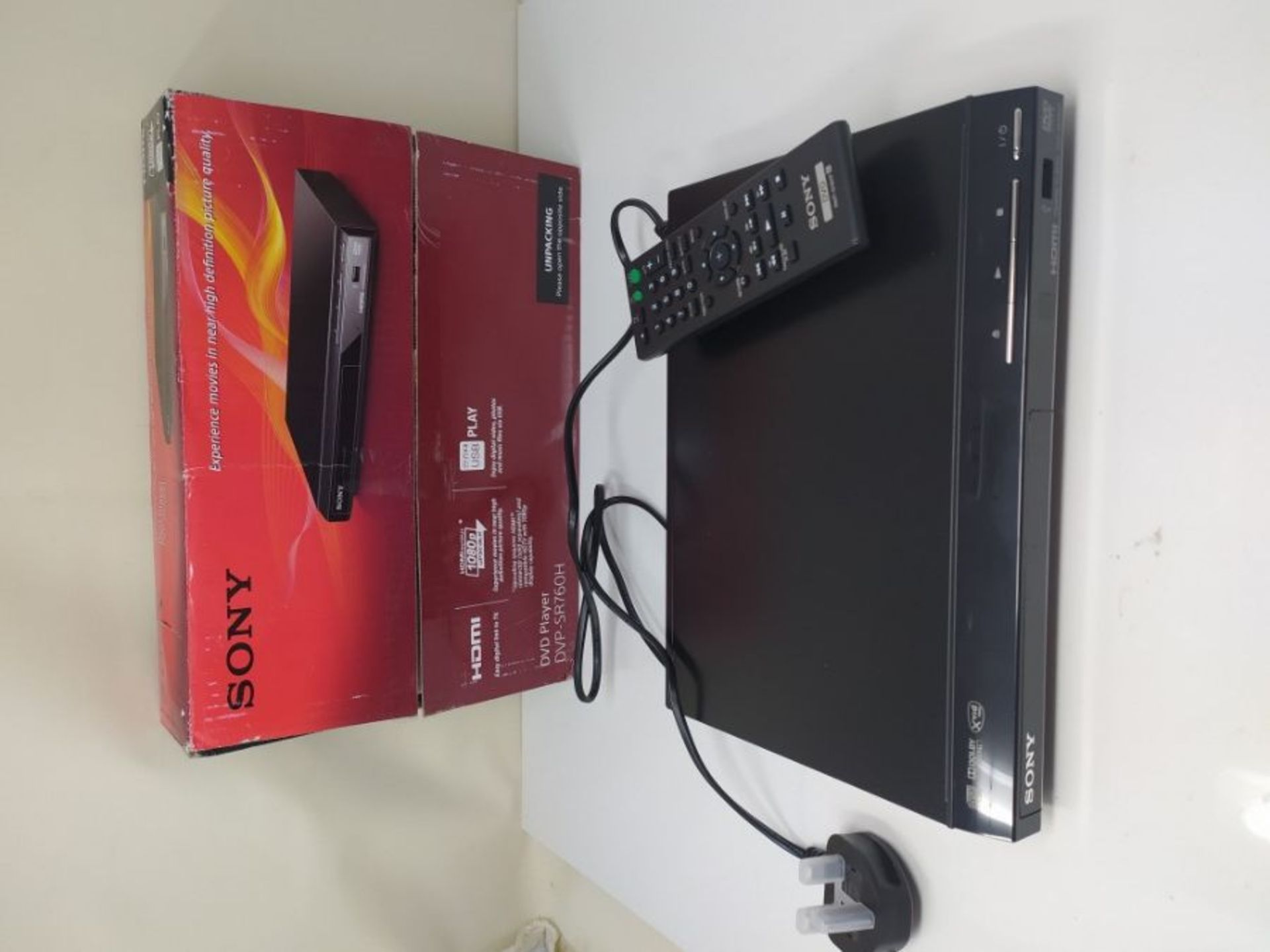 Sony DVPSR760H DVD Upgrade Player (HDMI, 1080 Pixel Upscaling, USB Connectivity), Blac - Image 2 of 2