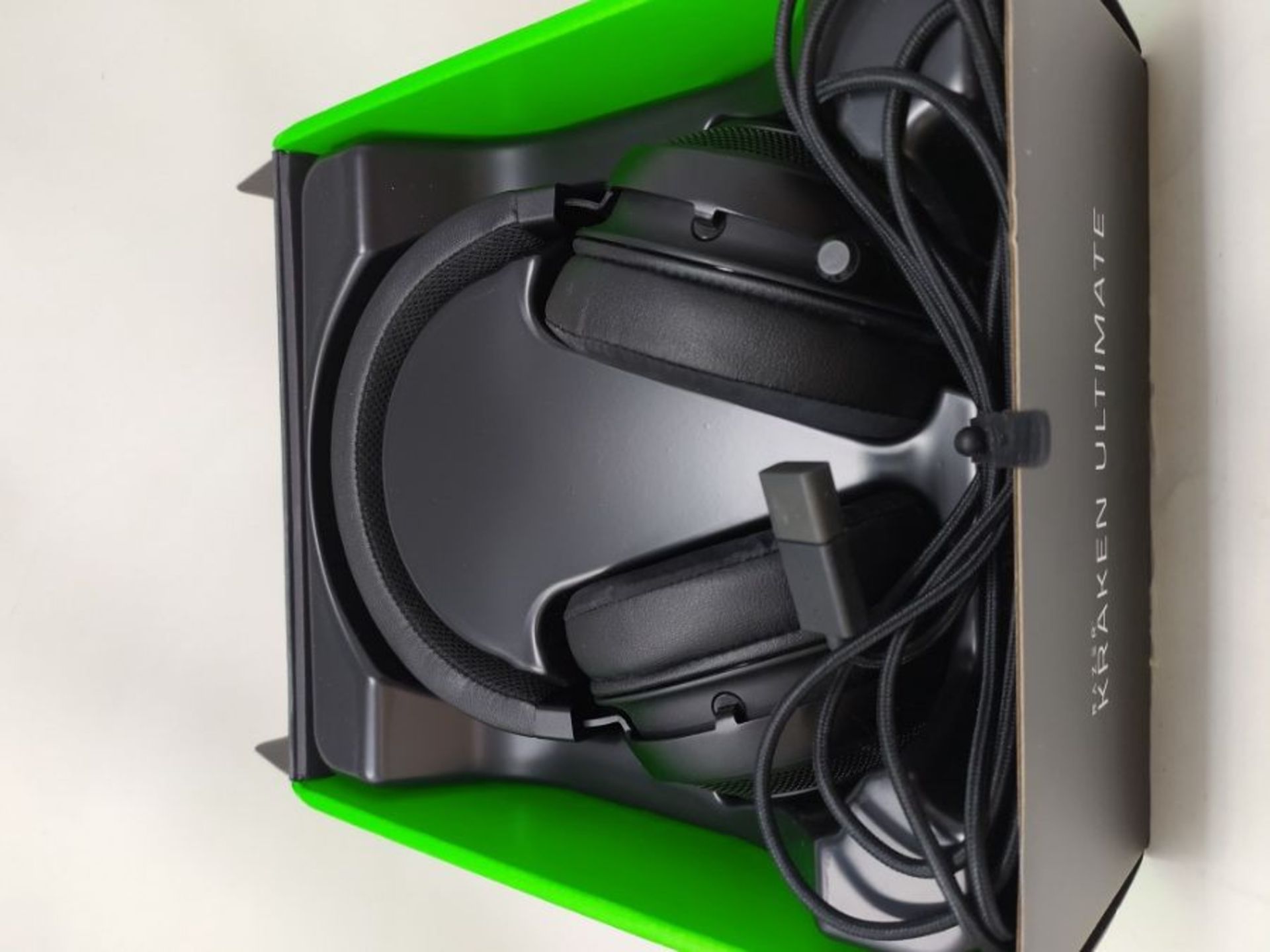 RRP £99.00 Razer Kraken Ultimate â¬  USB Gaming Headset (Gaming Headphones for PC and Switch - Image 2 of 2