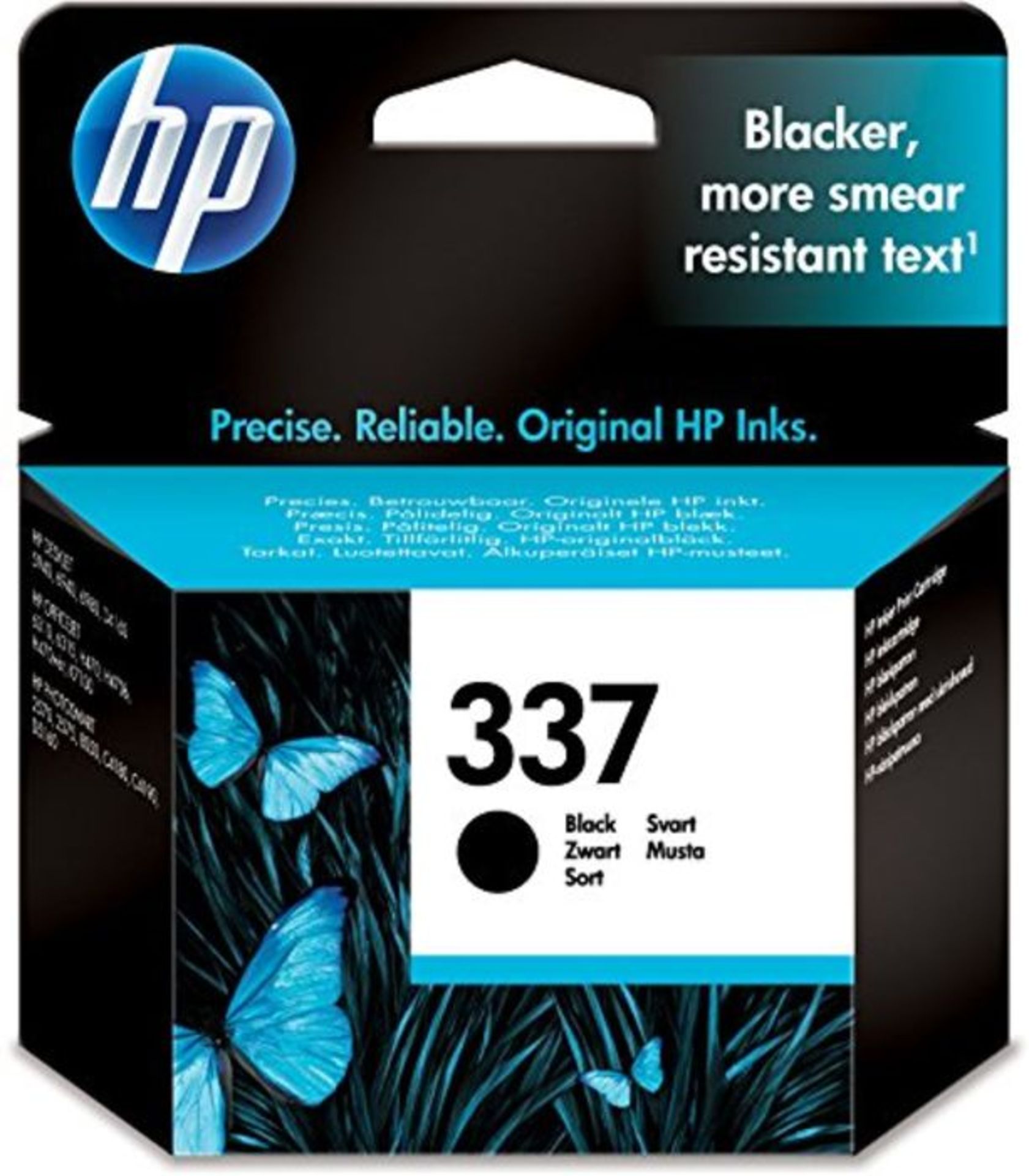 HP C9364EE 337 Black Original Ink Cartridge, Single Pack