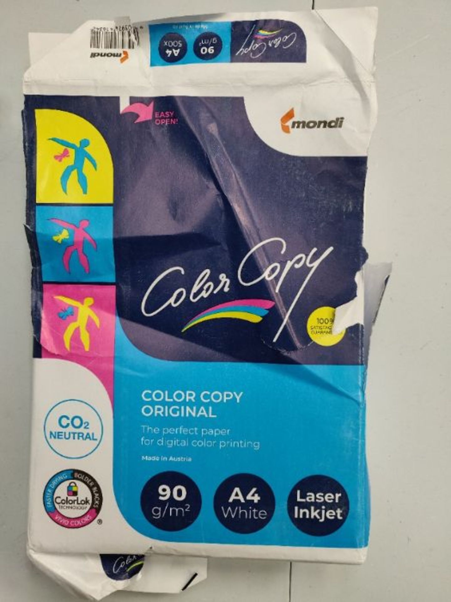 Color Copy Copier Paper Premium Super Smooth Ream-Wrapped 90gsm A4 White Ref CCW0321 [ - Image 2 of 2