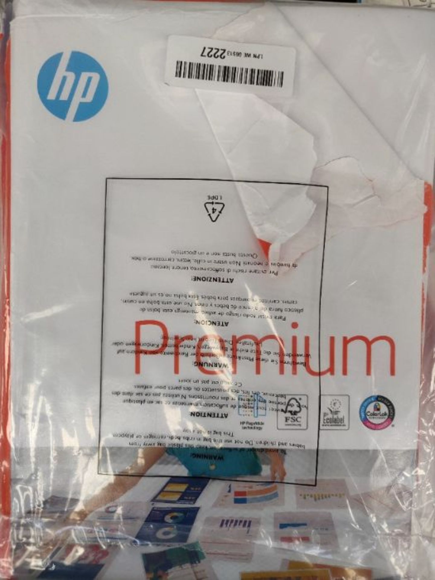 HP Papers CHP852 A4 90 gsm FSC Premium Paper, White - Image 2 of 2