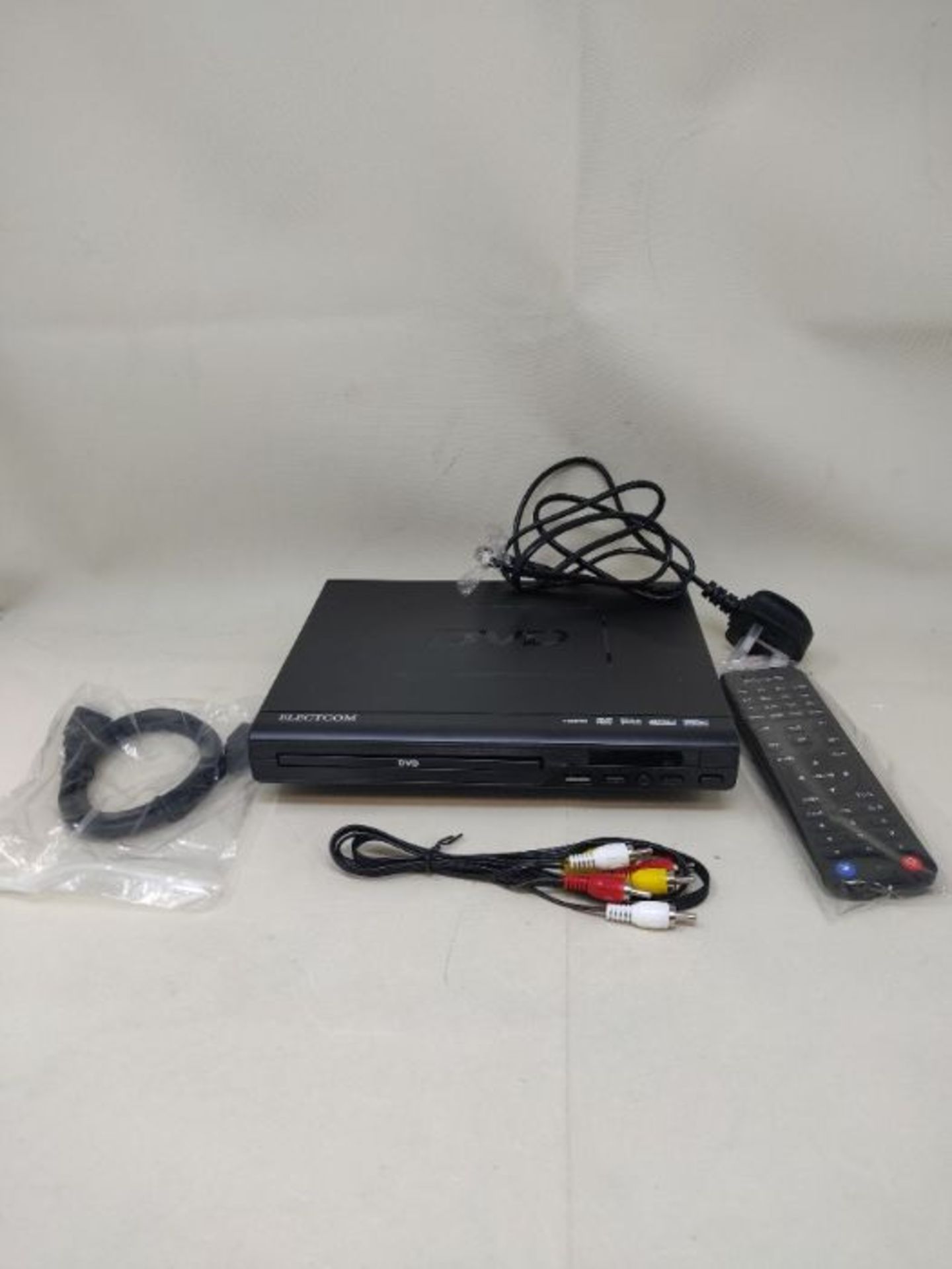 ELECTCOM DVD Player - DVD Player with HDMI Cable for TV, Multi Region DVD Player USB, - Image 3 of 3