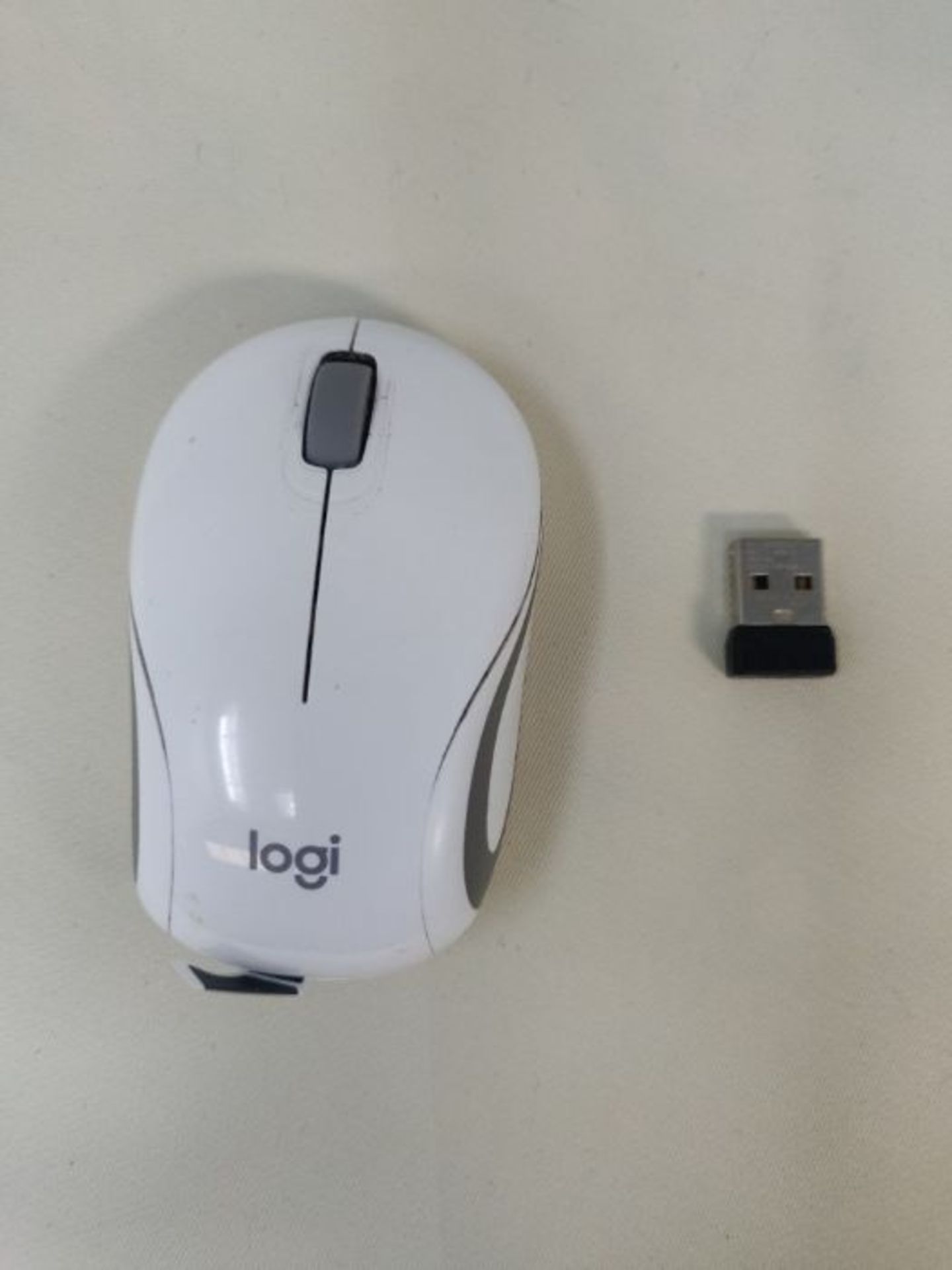 Logitech M187 Ultra Portable Wireless Mouse, 2.4 GHz with USB Receiver, 1000 DPI Optic - Image 3 of 3