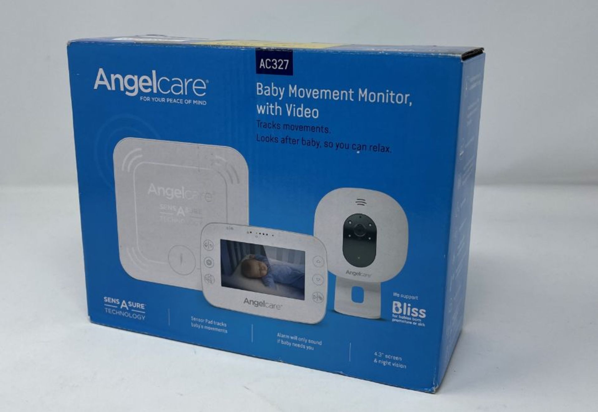 RRP £199.00 ANGELCARE AC327 MOVEMENT VIDEO & SOUND