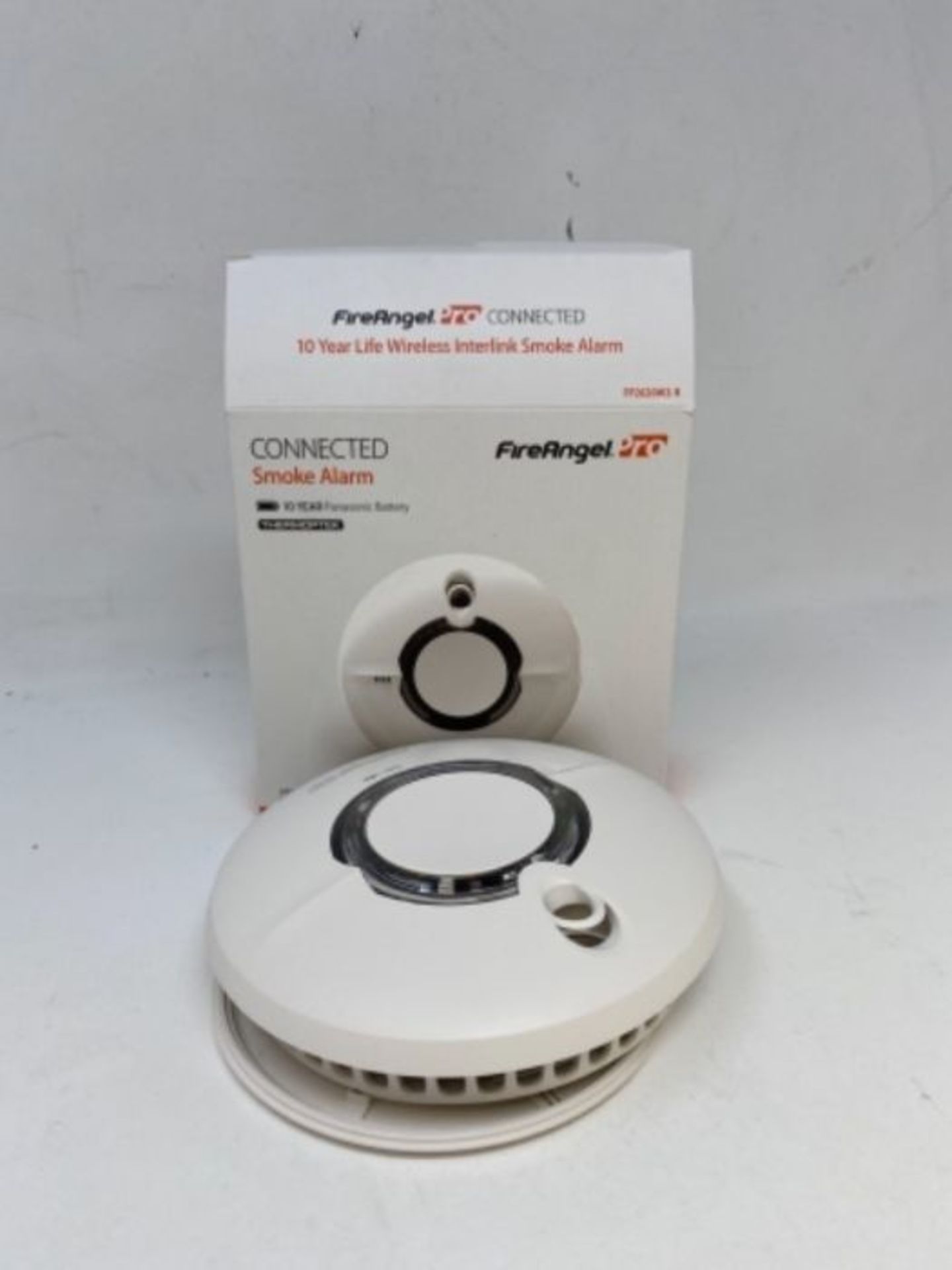 FireAngel Pro Connected Smart Smoke Alarm, Battery Powered with Wireless Interlink - Image 2 of 2