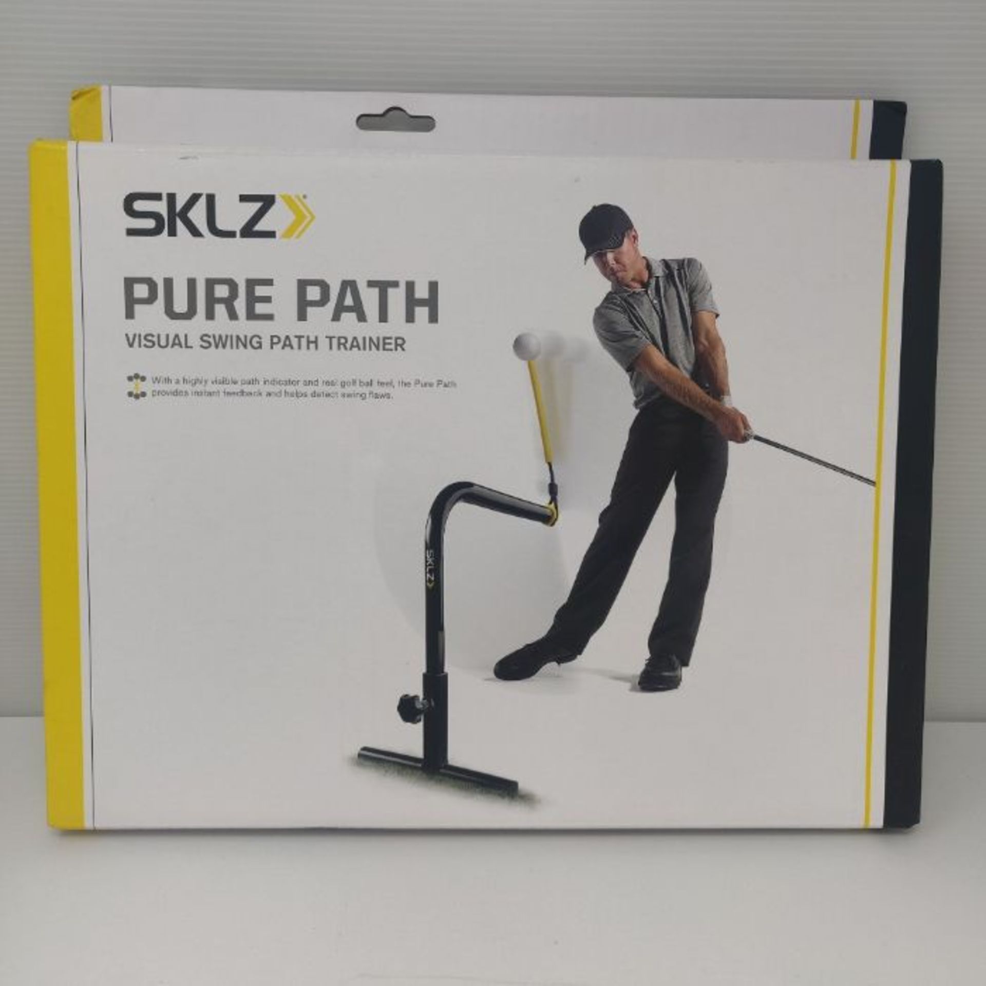 Sklz Men's PURE PATH Unisex Adult SWING TRAINER-Black, 1 Size - Image 2 of 3