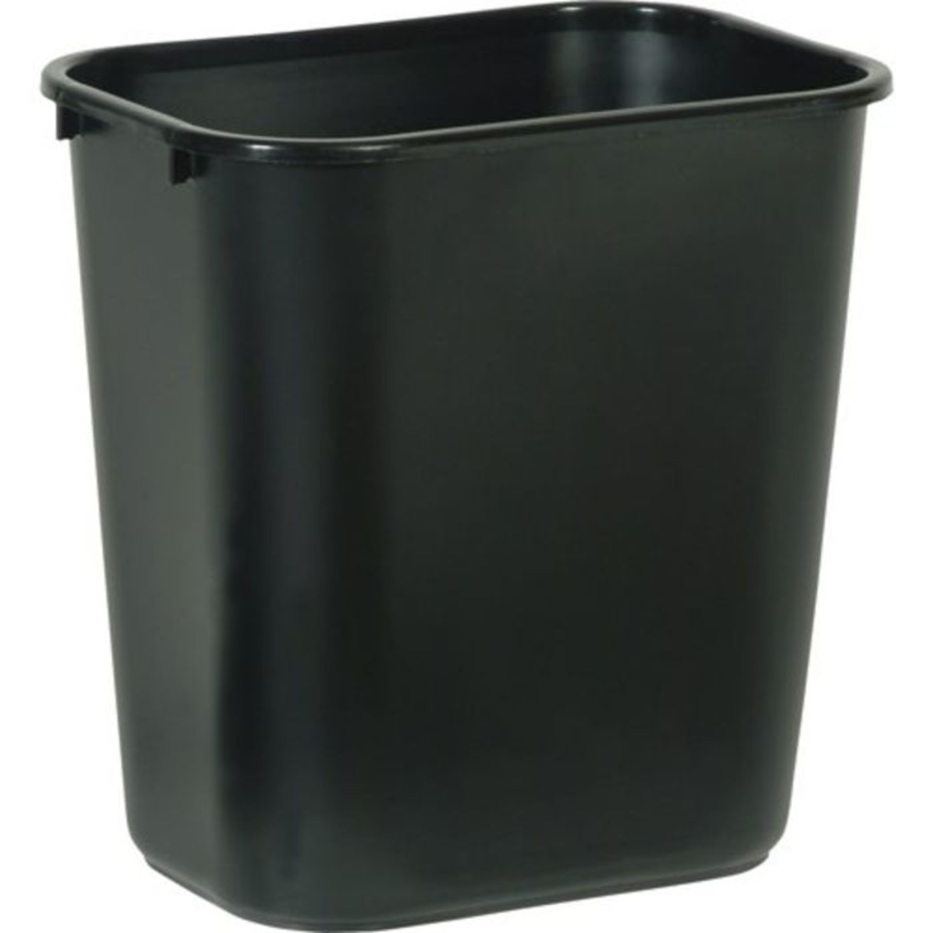 Rubbermaid Commercial Products Wastebasket Medium 26L Black FG295600BLA