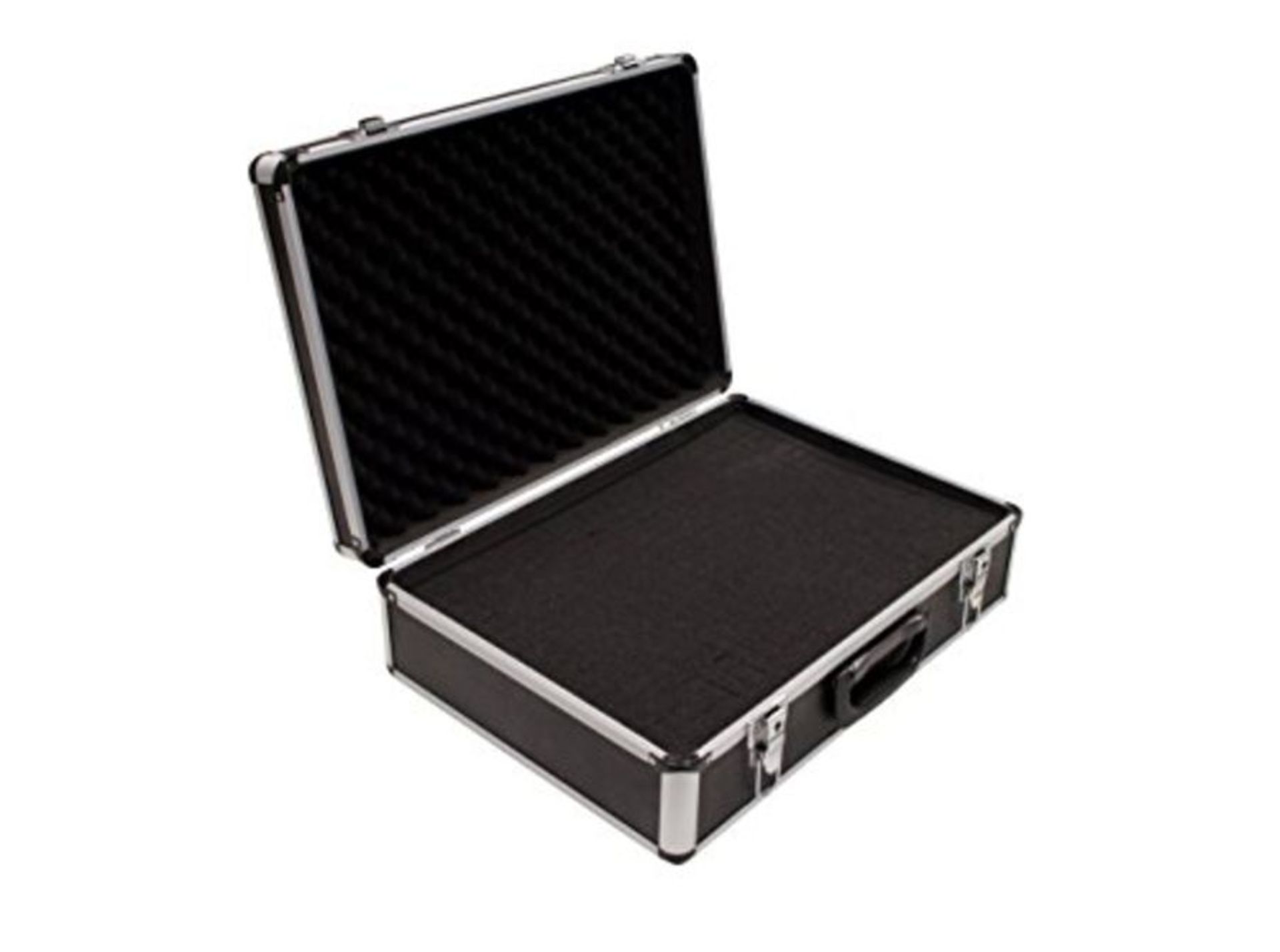 RRP £53.00 PeakTech 7310  Flight Case with padded foam, Lockable Storage Toolbox, Portable Alu