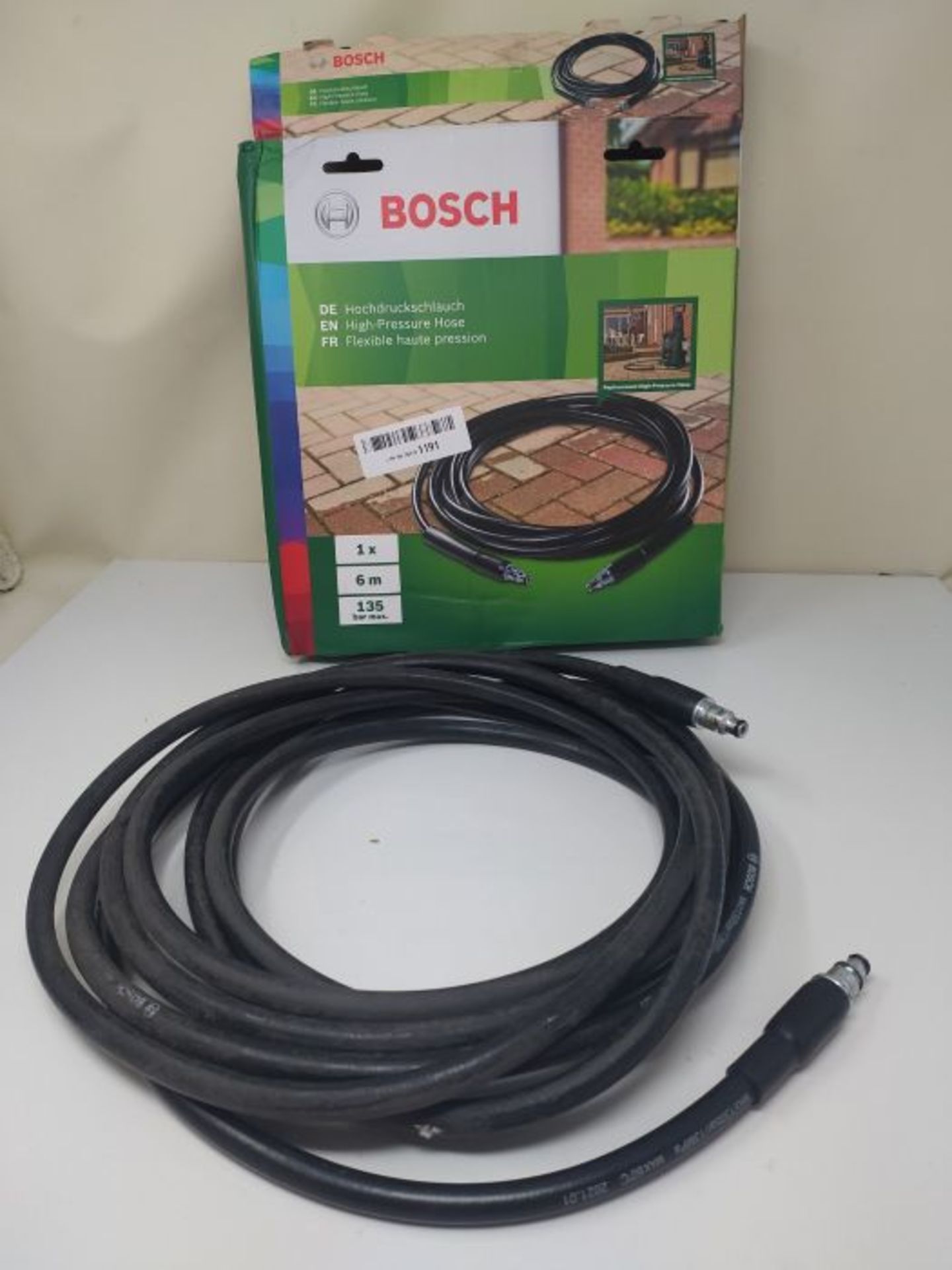 Bosch F016800360 6m High Pressure Hose (Compatible with Pressure Washers: EasyAquatak - Image 2 of 2