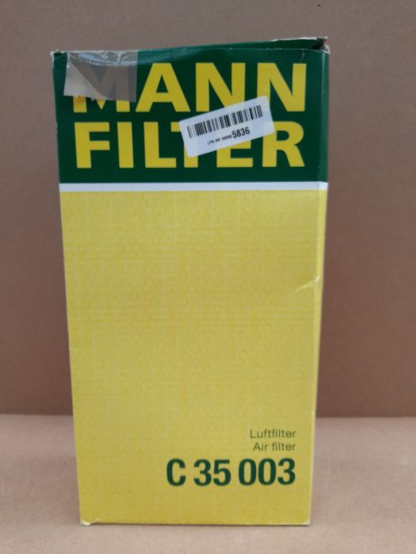 Original MANN-Filter Air Filter C 35 003  For Passenger Cars - Image 2 of 3