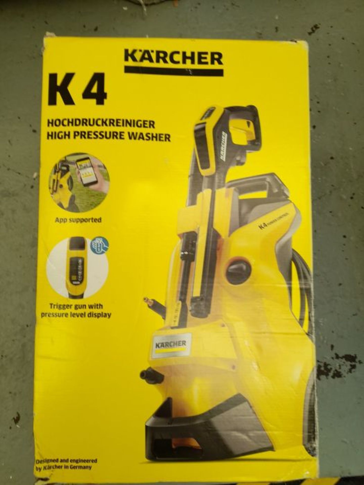 RRP £185.00 Kärcher K 4 Power Control high pressure washer: Intelligent app support - the right s - Image 2 of 3