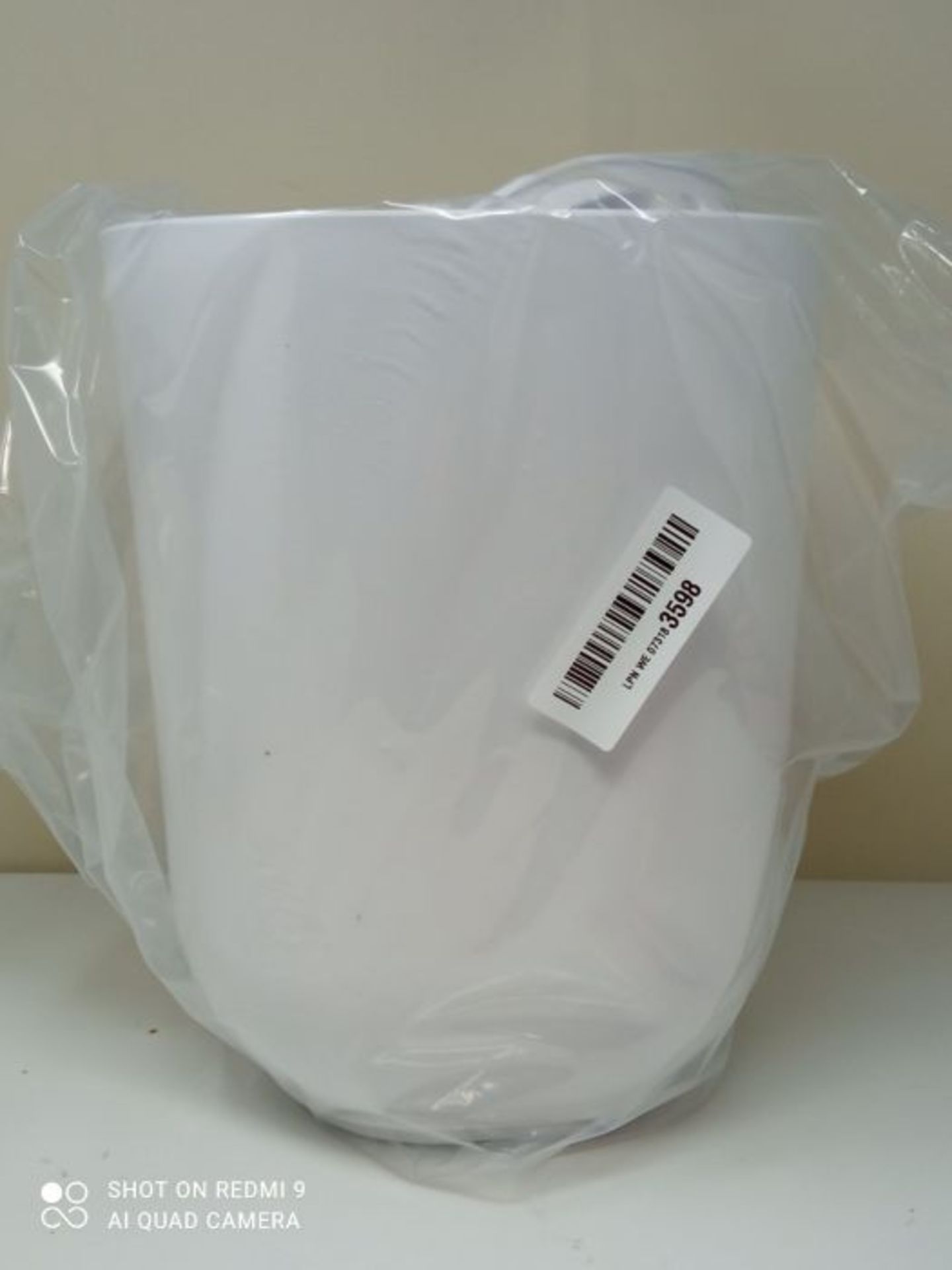 [CRACKED] Umbra 023840-660 Step Waste Bin with Lid, White - Image 2 of 3