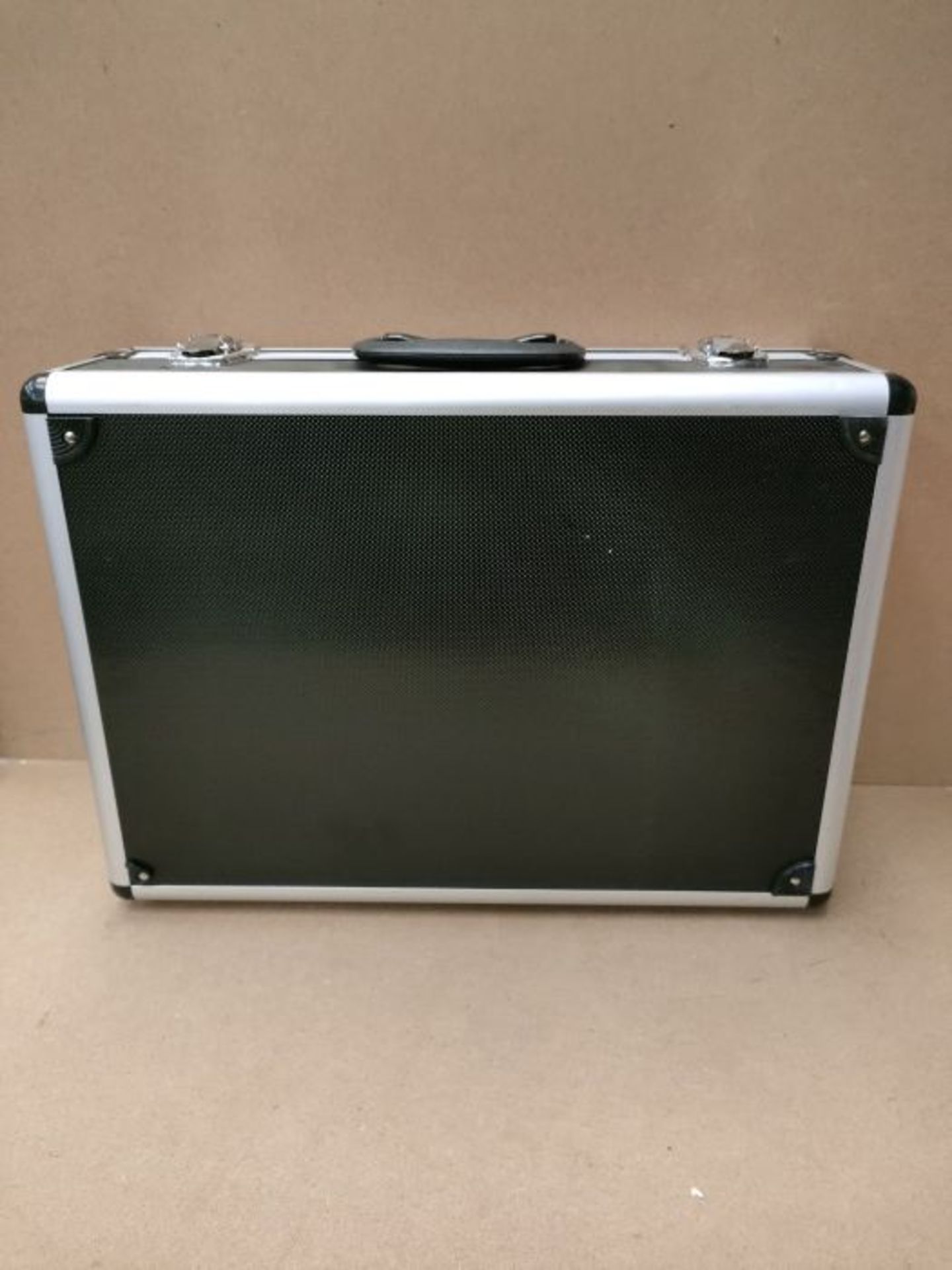 RRP £53.00 PeakTech 7310  Flight Case with padded foam, Lockable Storage Toolbox, Portable Alu - Image 2 of 3