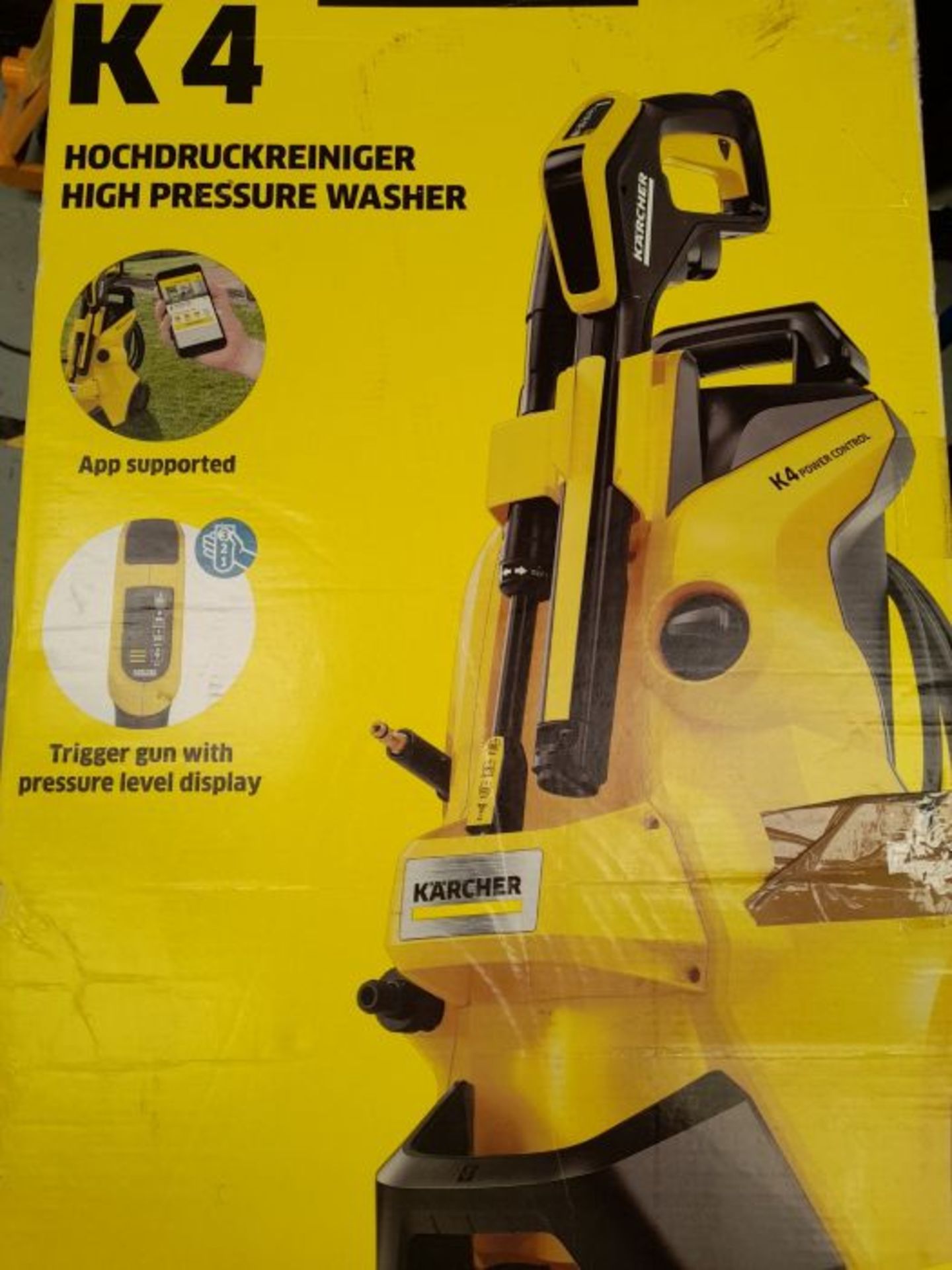 RRP £185.00 Kärcher K 4 Power Control high pressure washer: Intelligent app support - the right s - Image 2 of 3