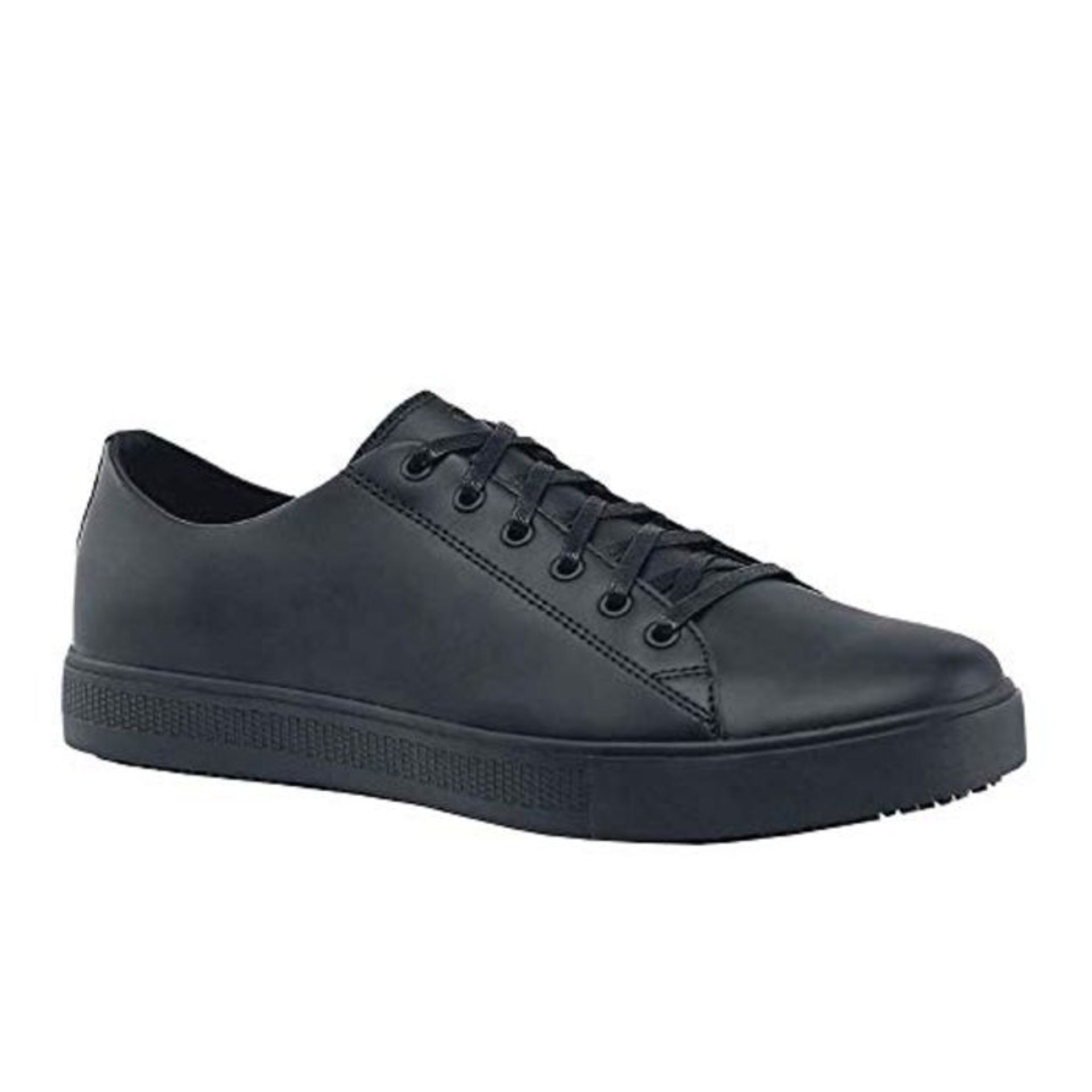 Shoes for Crews 36111-43/9 Old School Low Rider IV Unisex Slip-Resistant Shoes, Black,